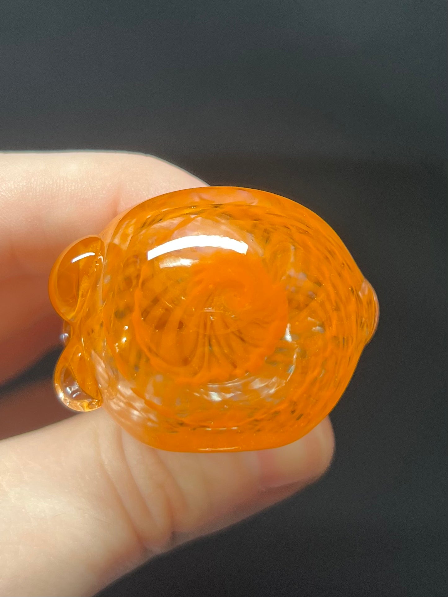 Coil Pot Orange Spoon
