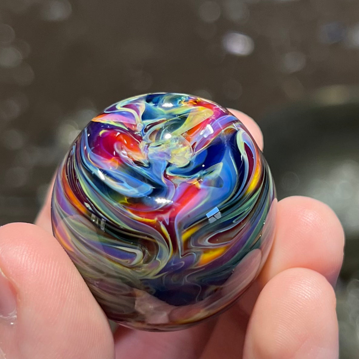 Tie Dye Marble Stand