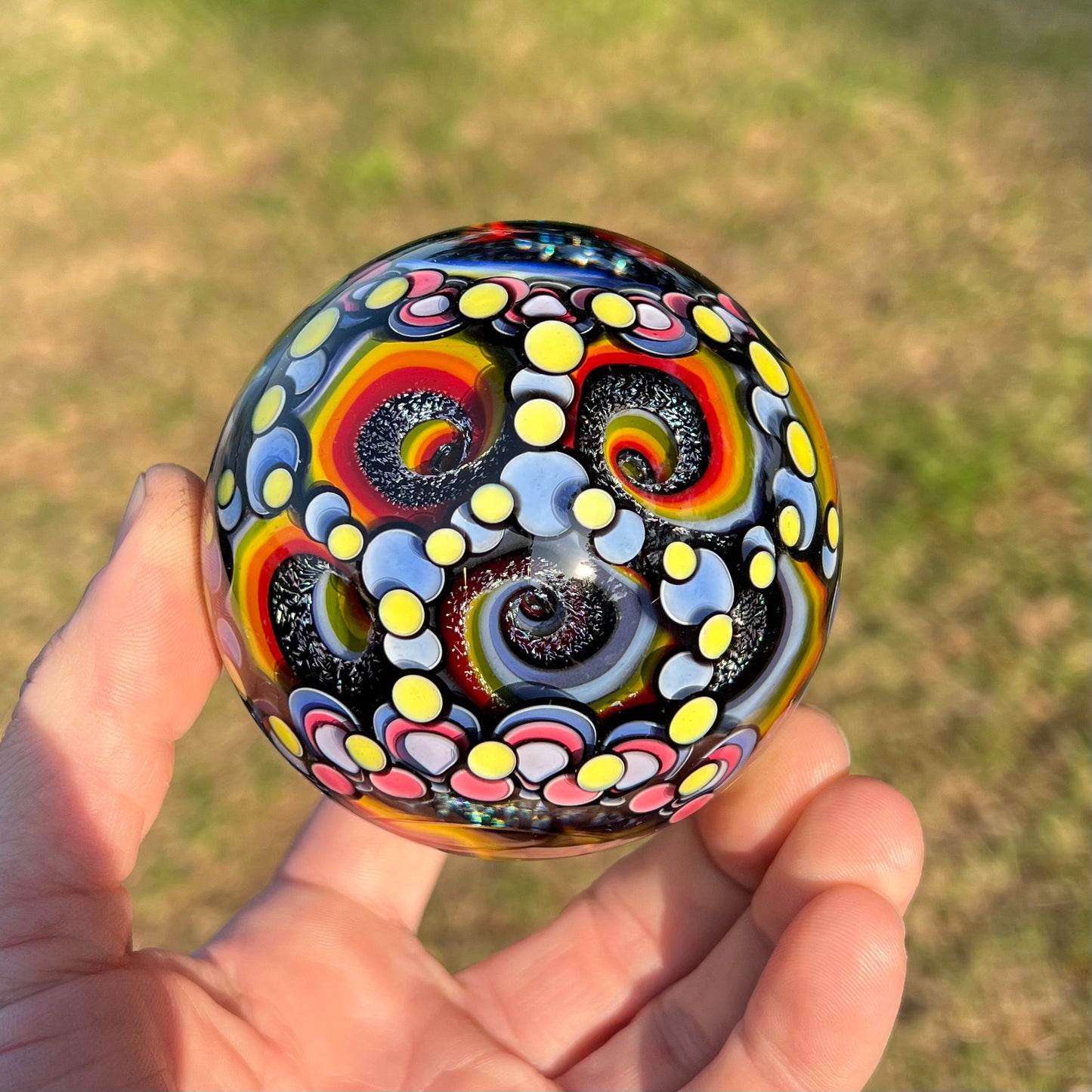12 Vortex Opal Eater Cave Marble