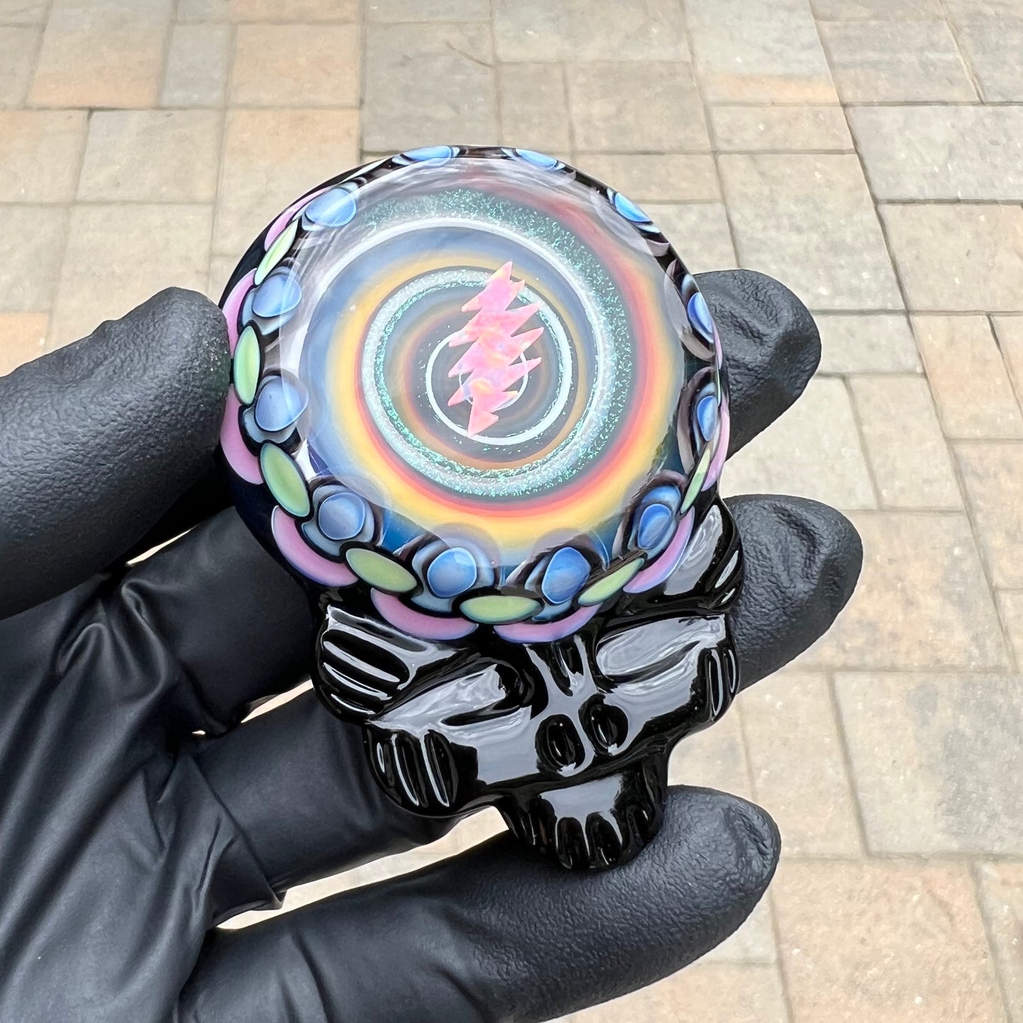 Rainbow UV Stealie Pendant