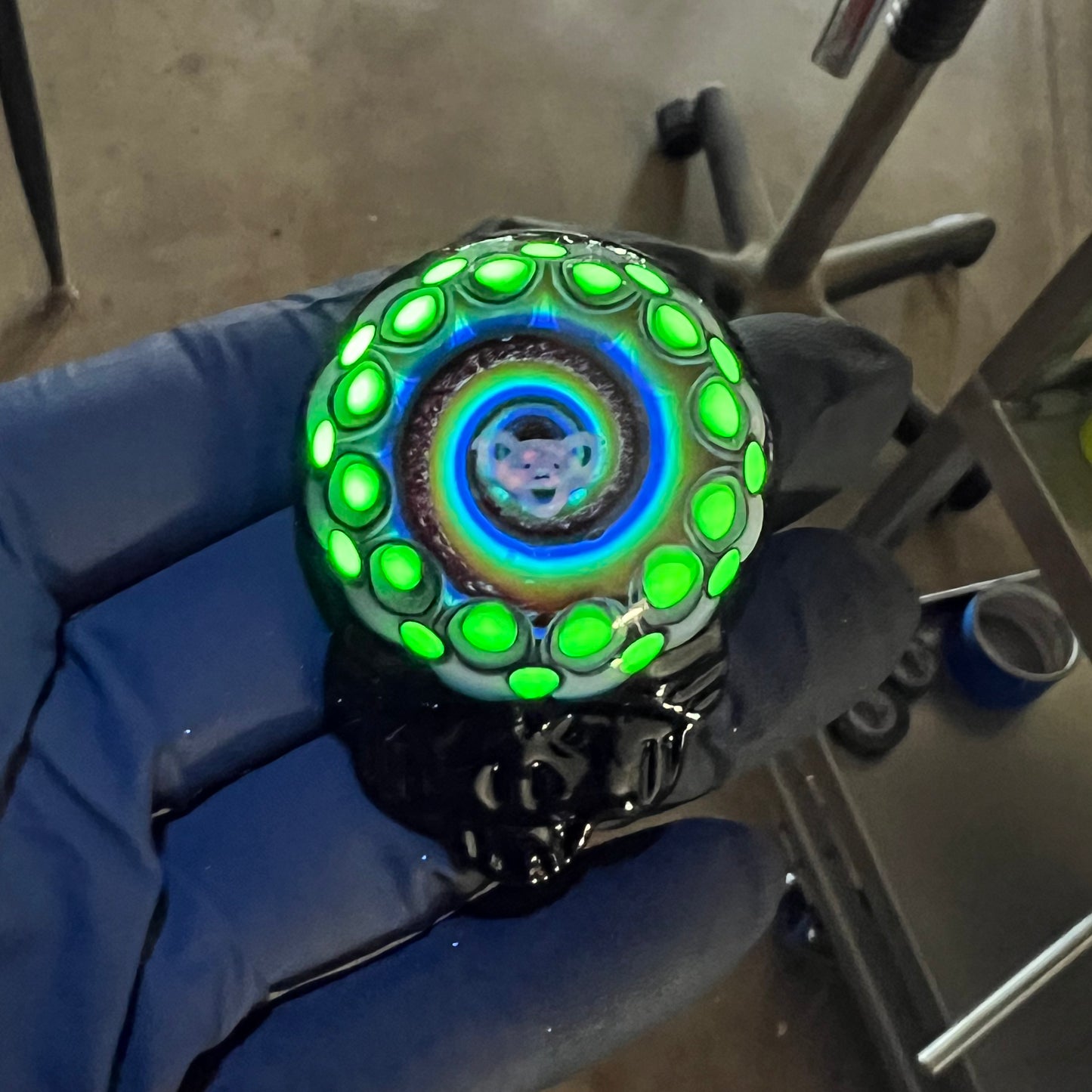 Mini UV Stealie Pendant