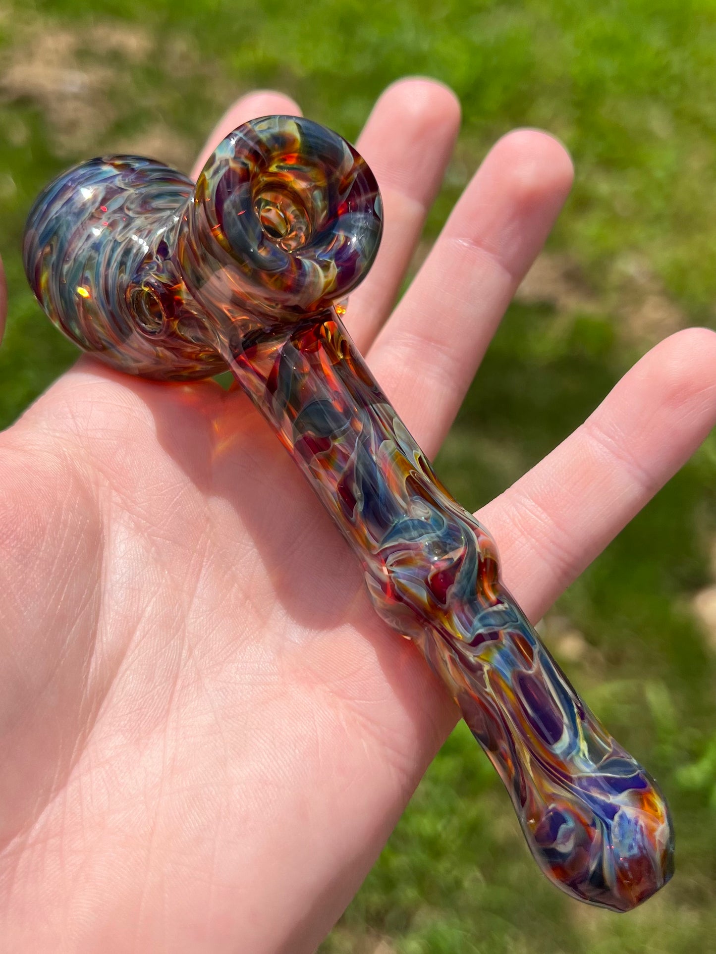 Tie Dye Hammer w/ Opal