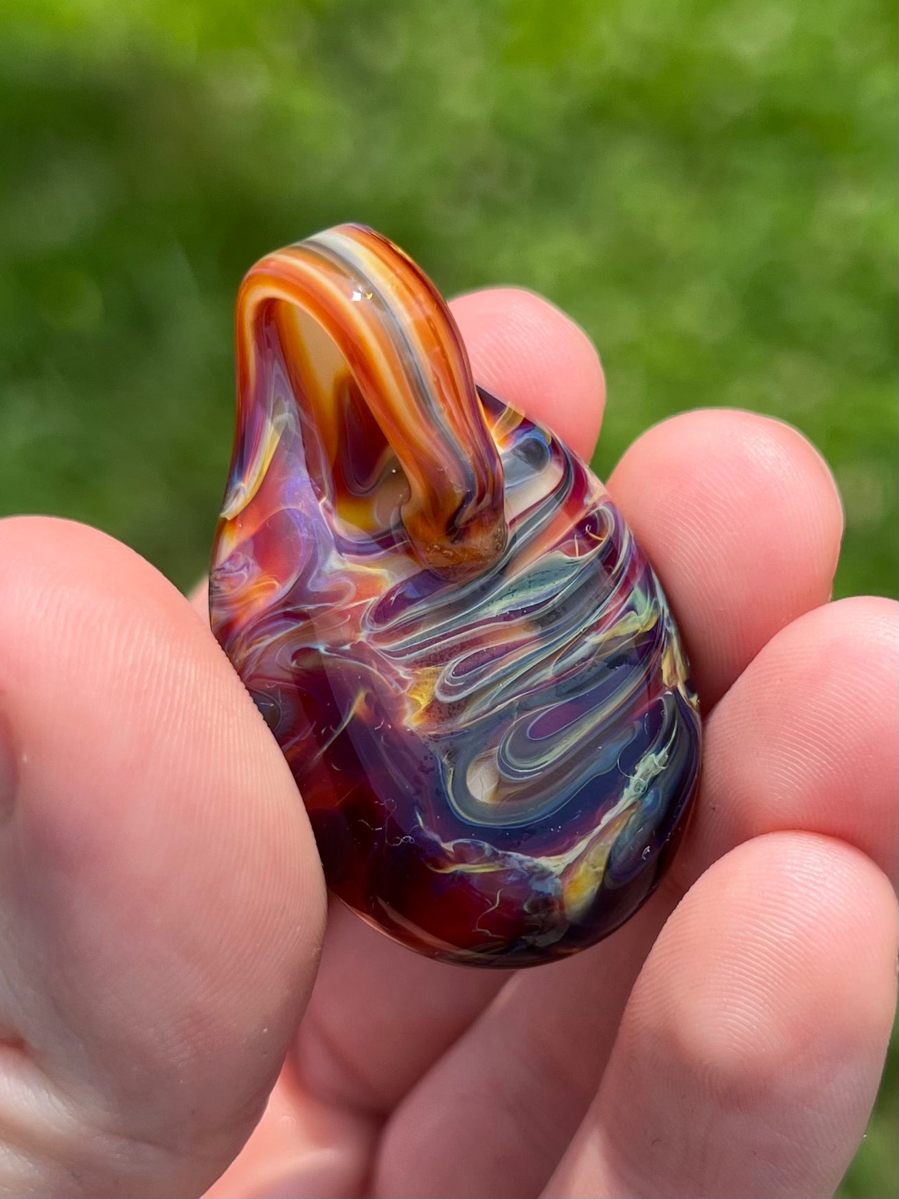 Tie Dye Pendant