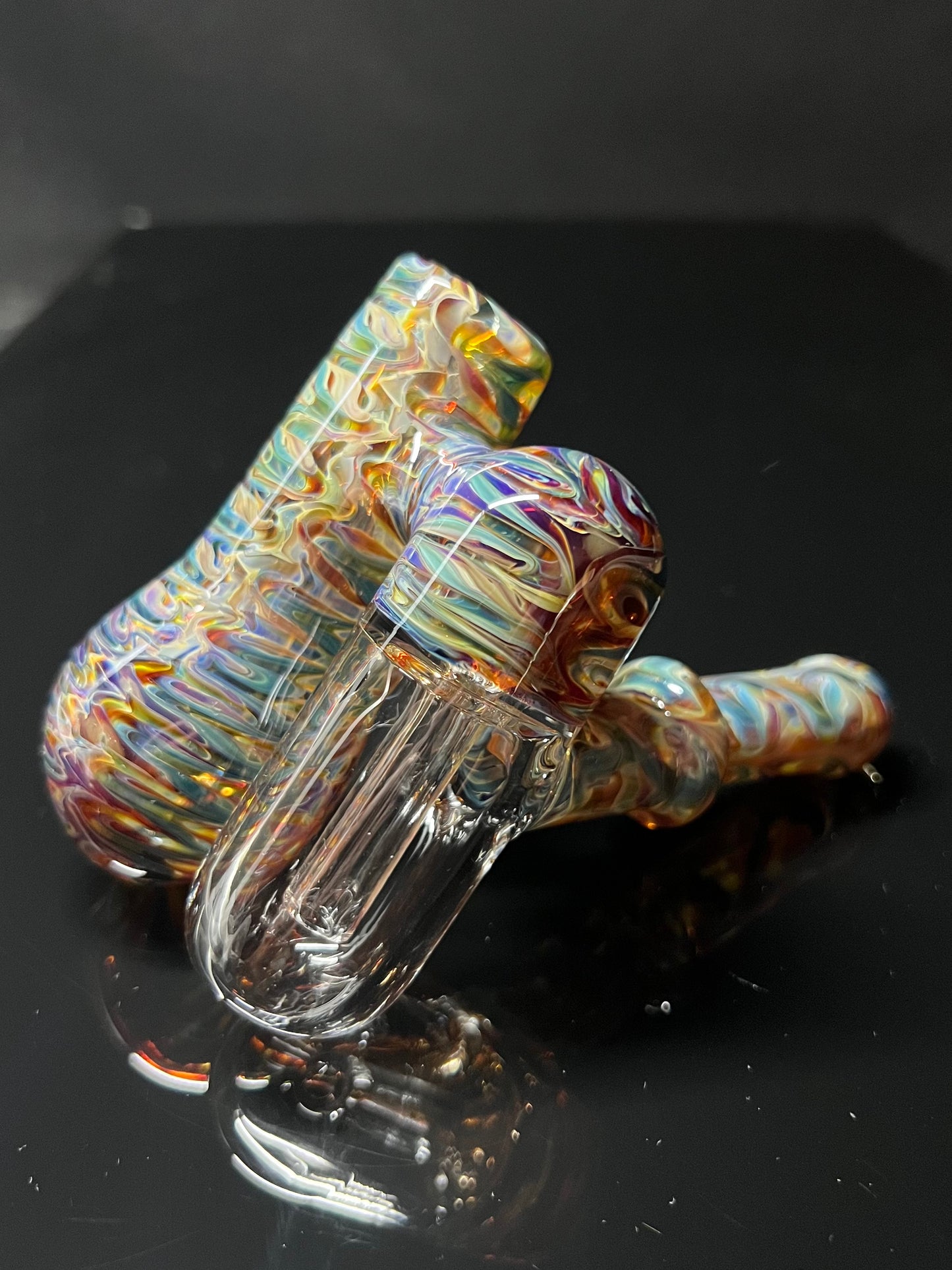 Tie Dye Double Bubbler