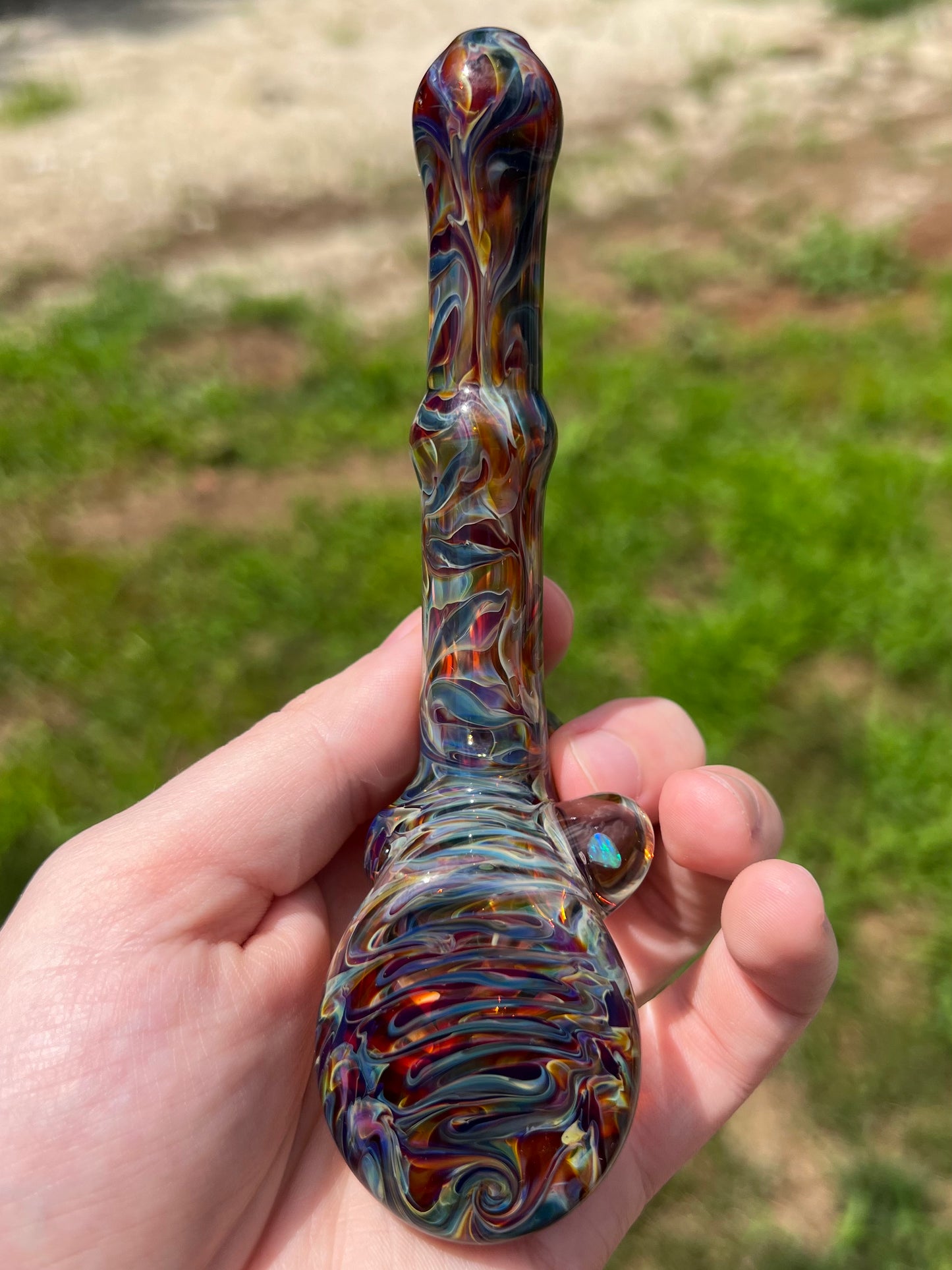Tie Dye Hammer w/ Opal