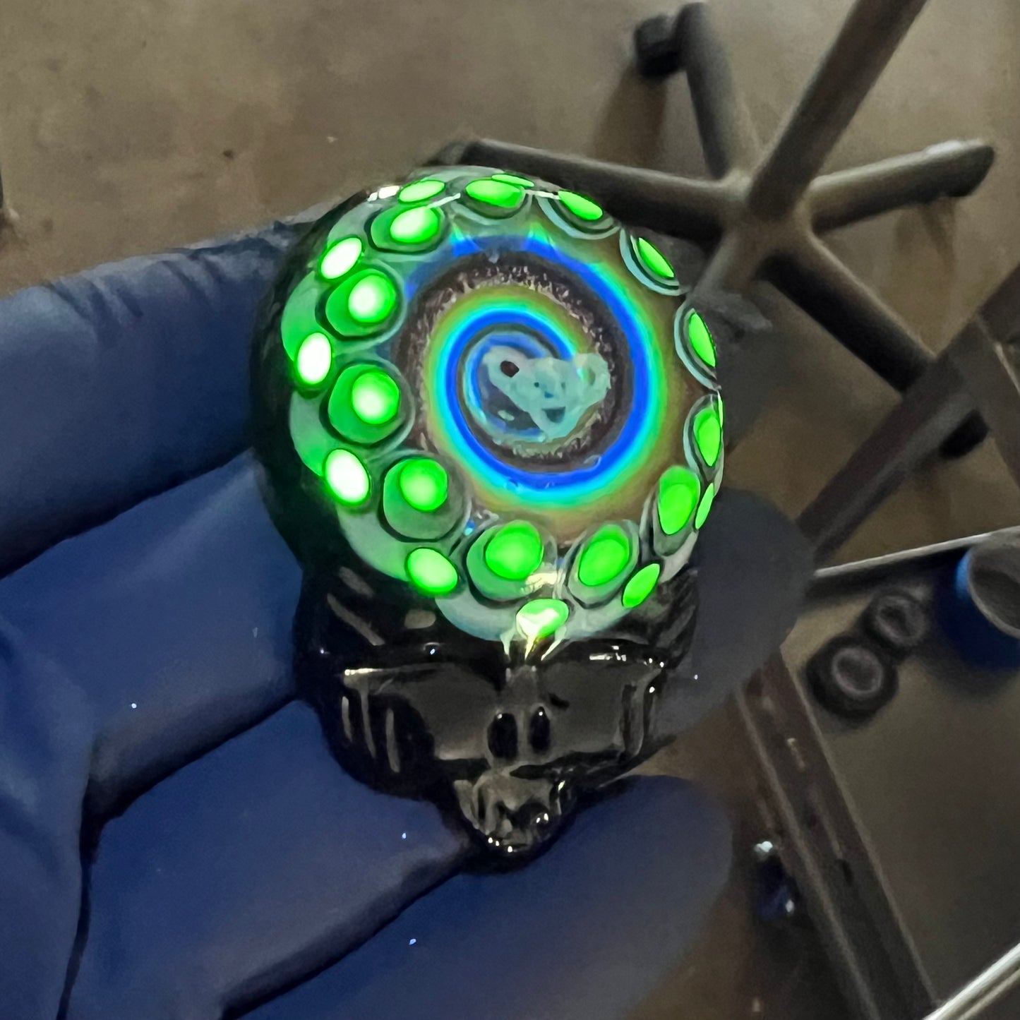 Mini UV Stealie Pendant