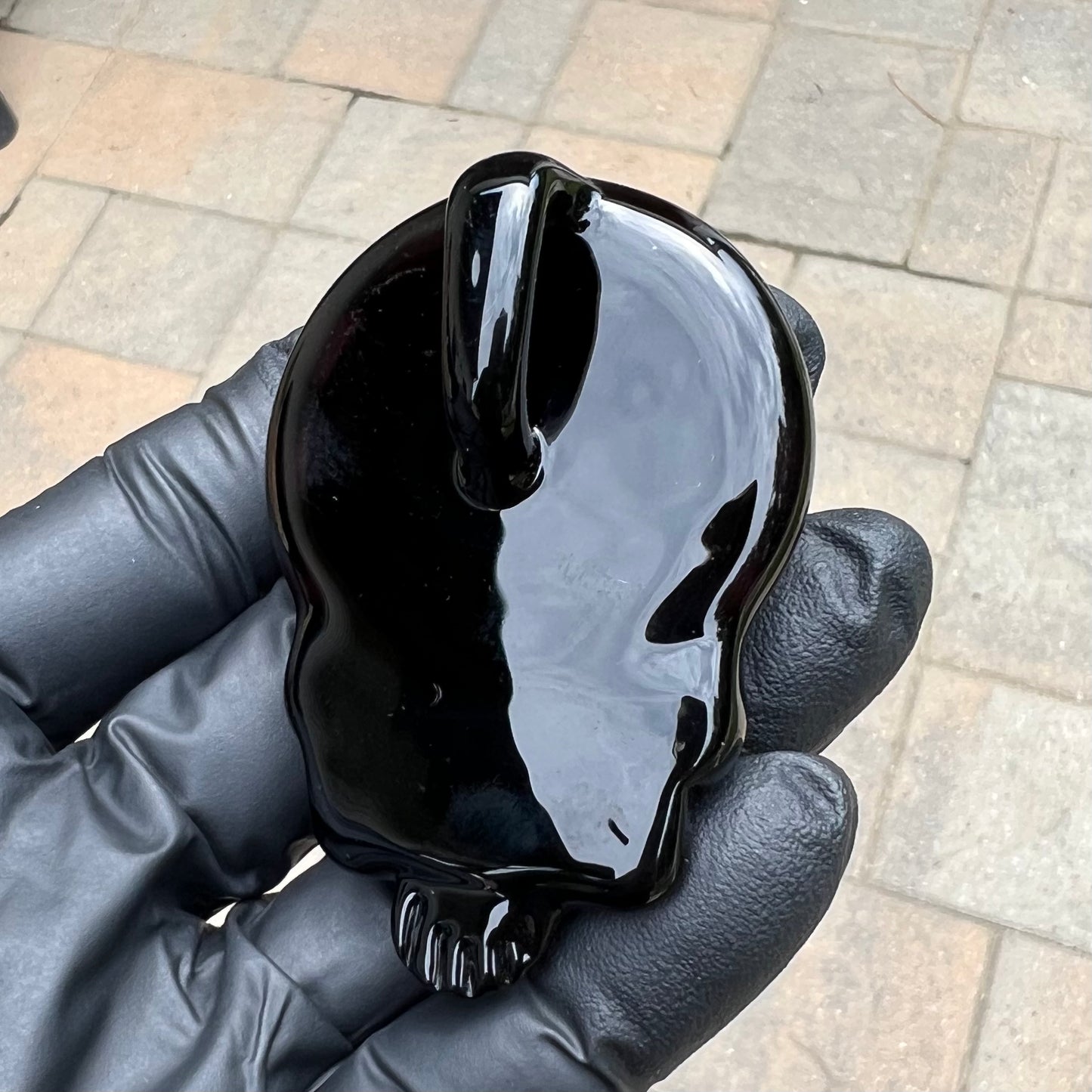 Black and White UV Stealie Pendant