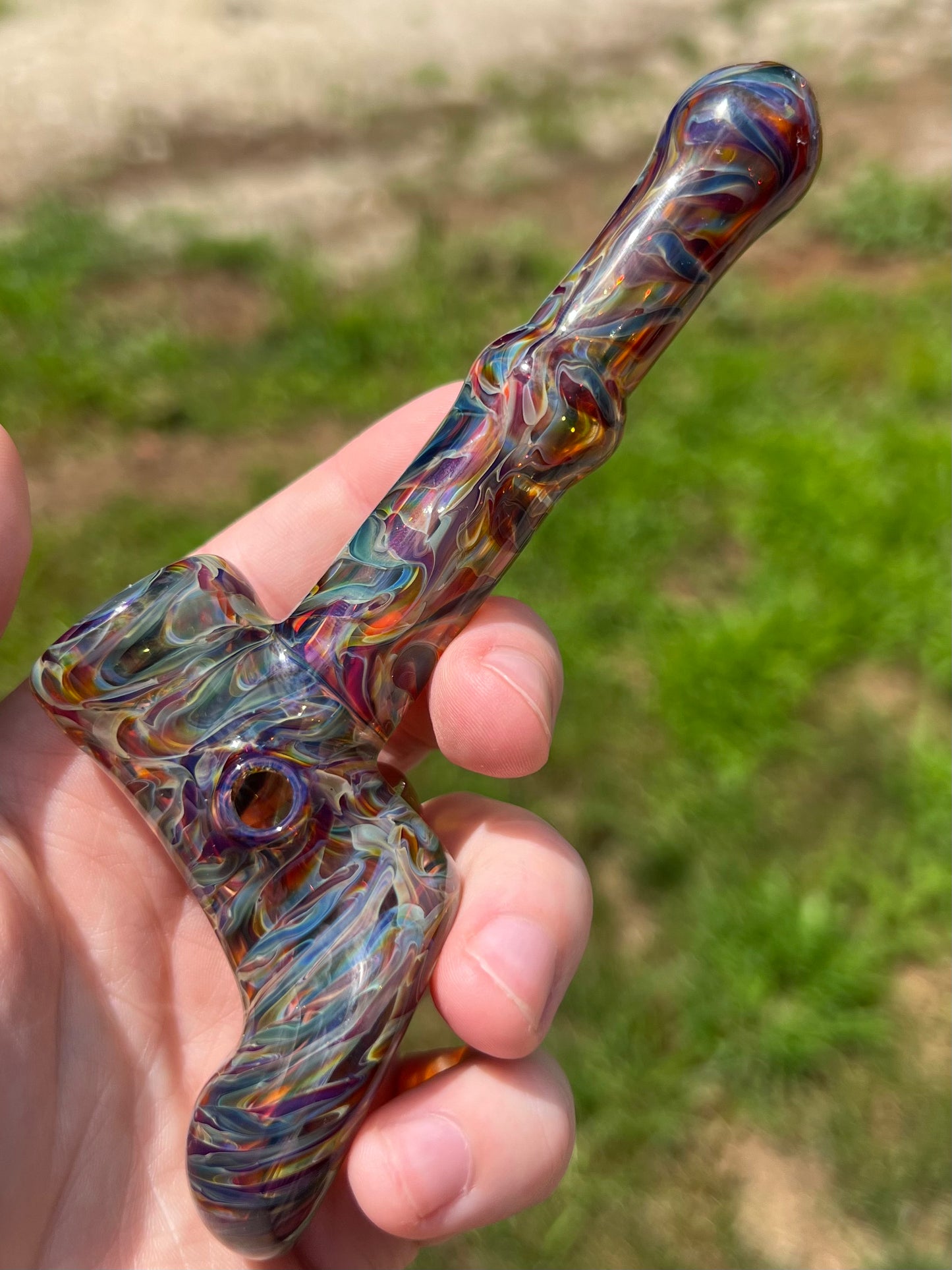 Tie Dye Hammer w/ Opal