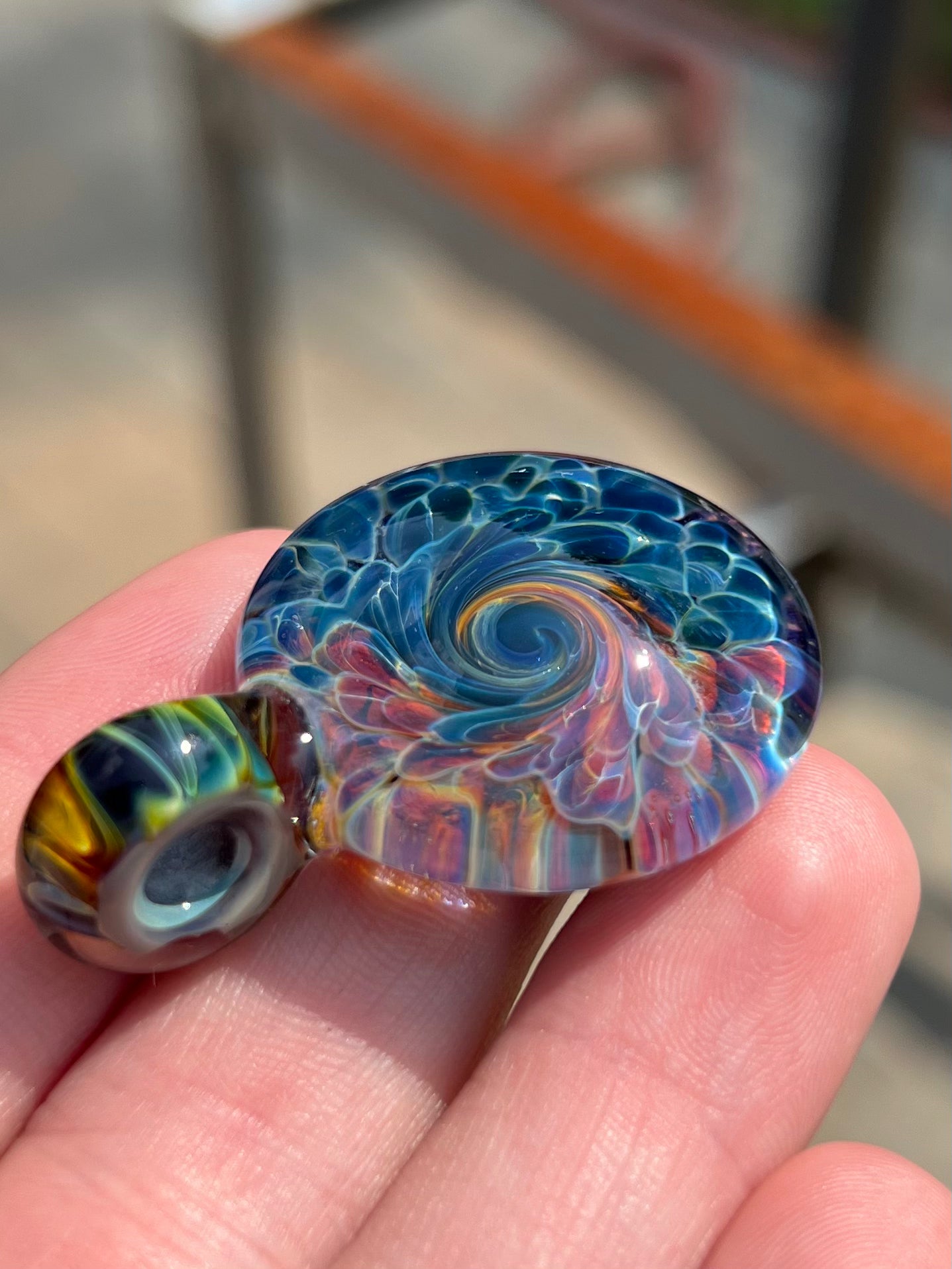 Color Burst Swirl A