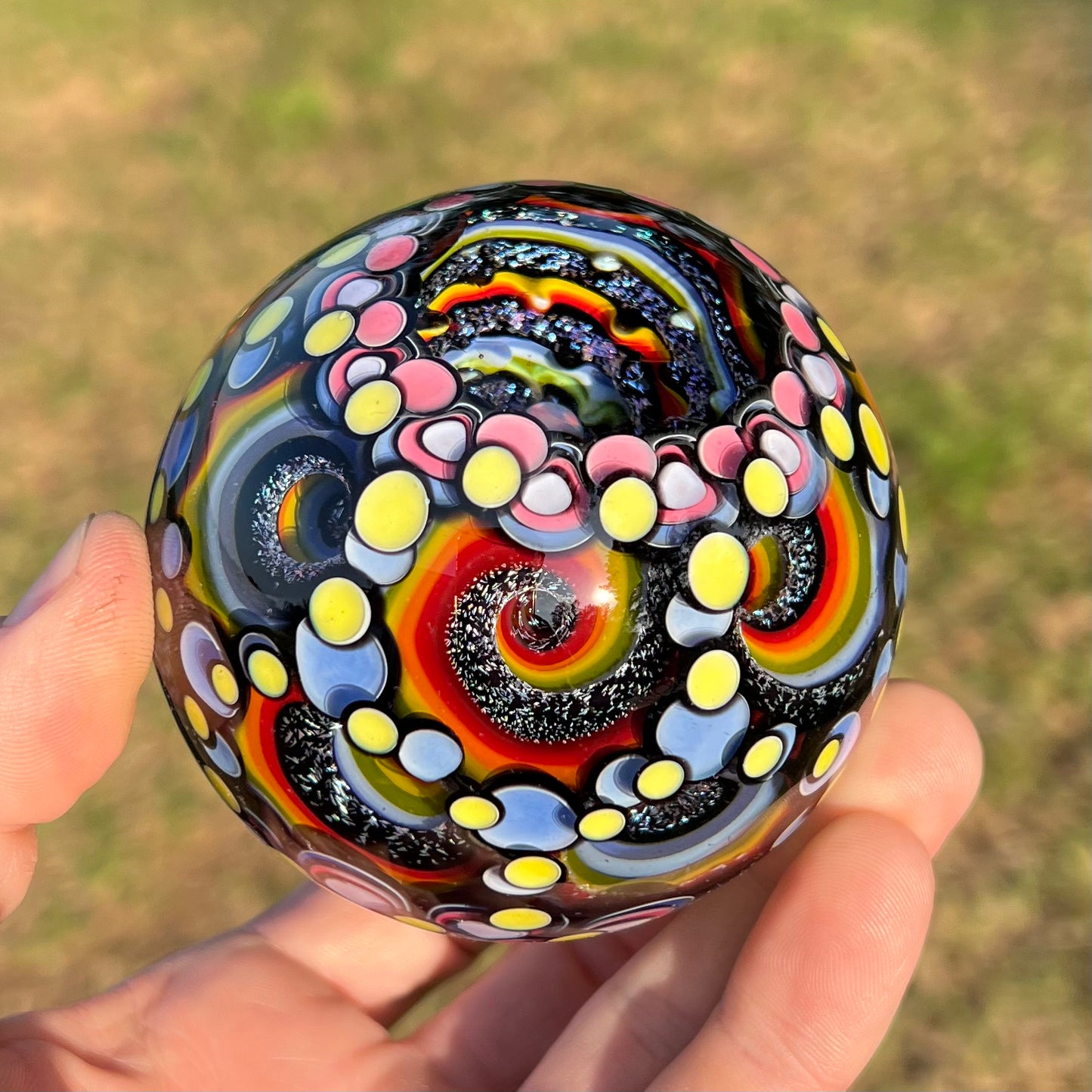 12 Vortex Opal Eater Cave Marble