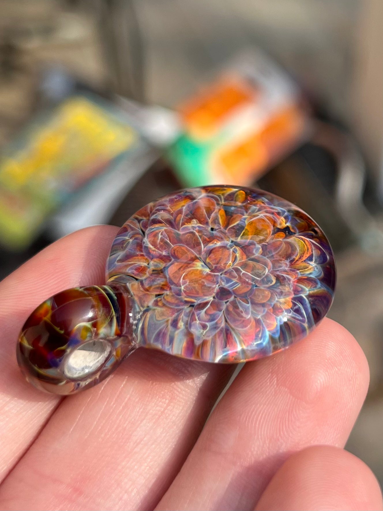 Color Burst Pendant