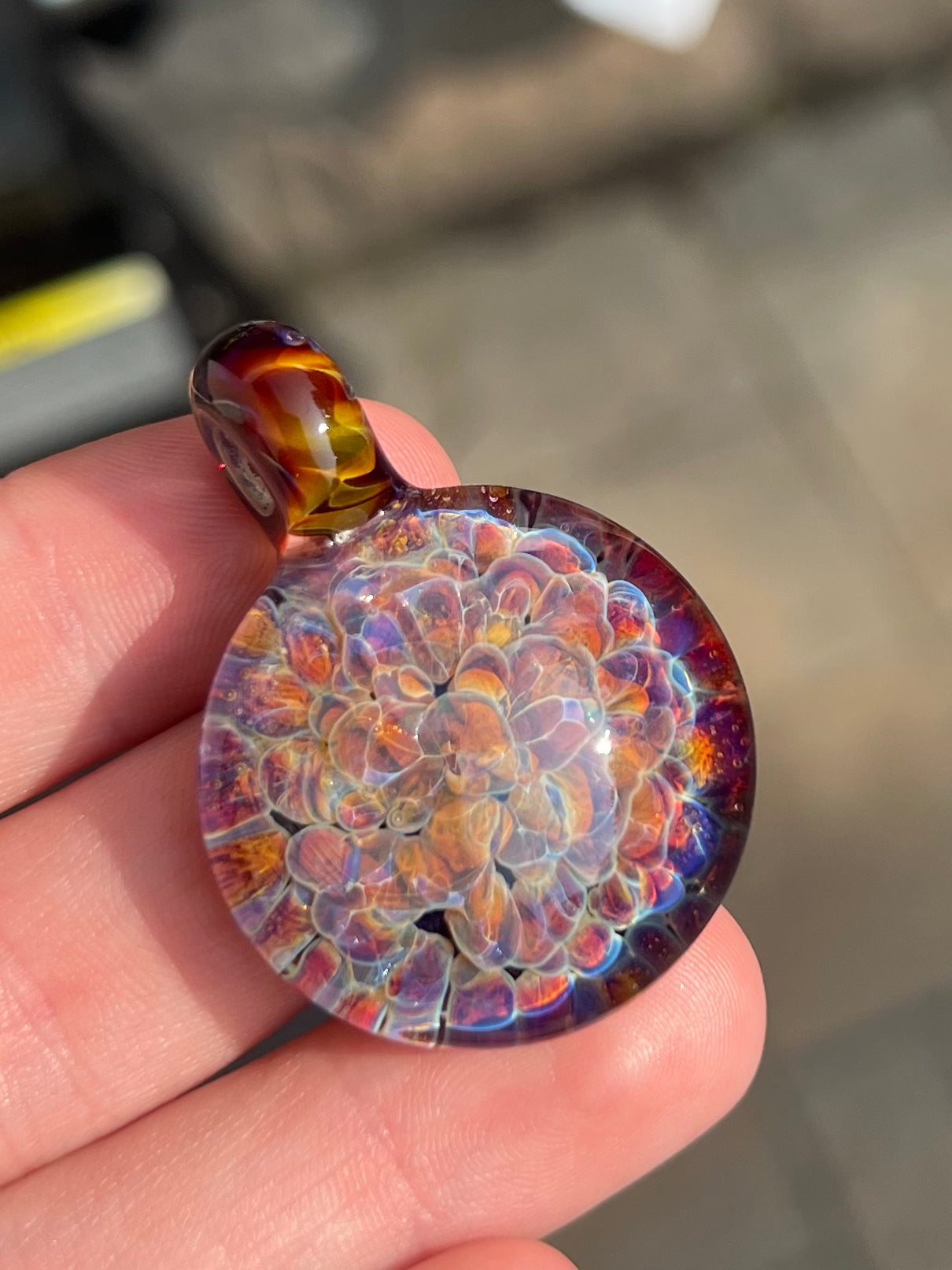 Color Burst Pendant