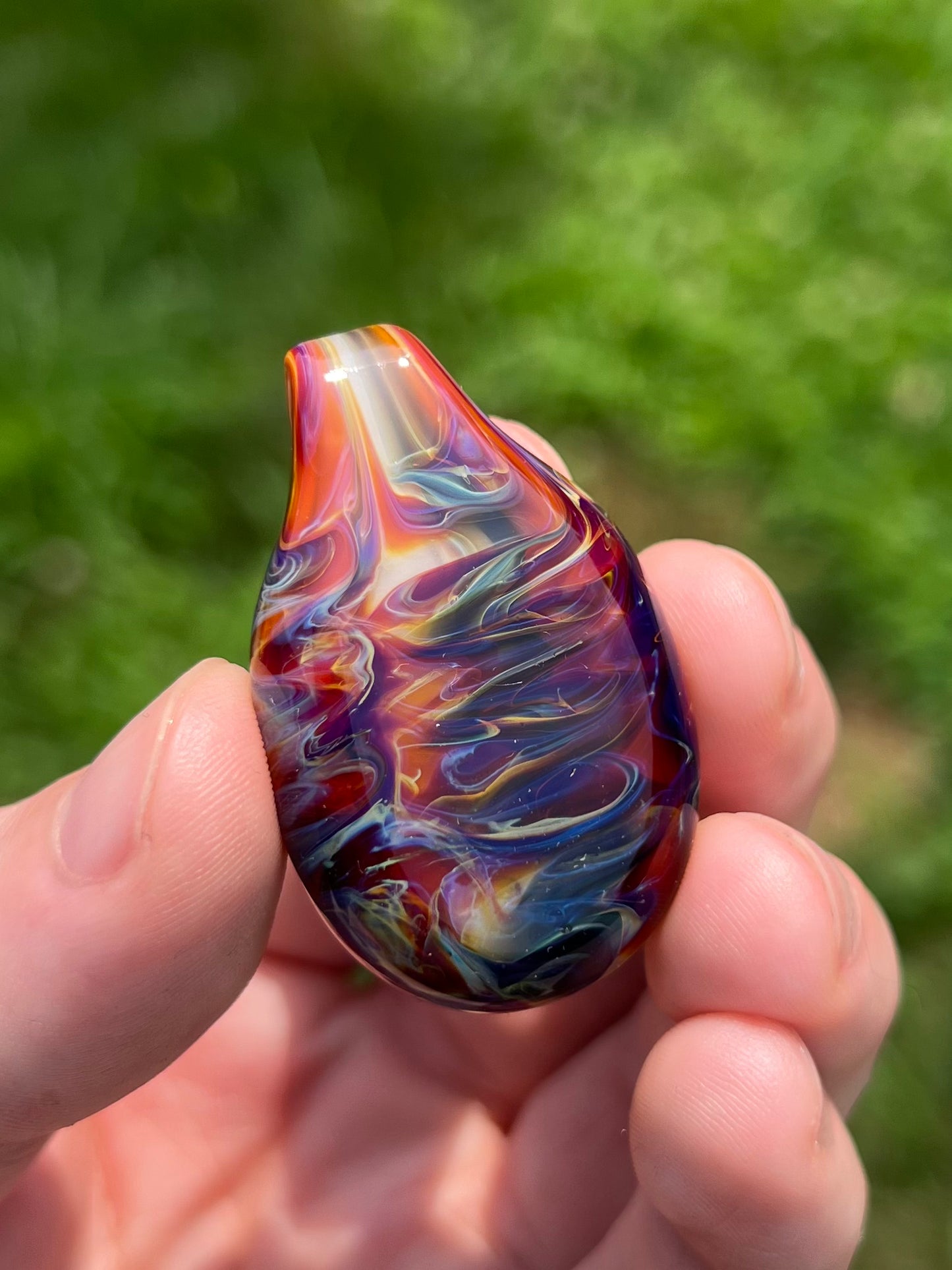 Tie Dye Pendant