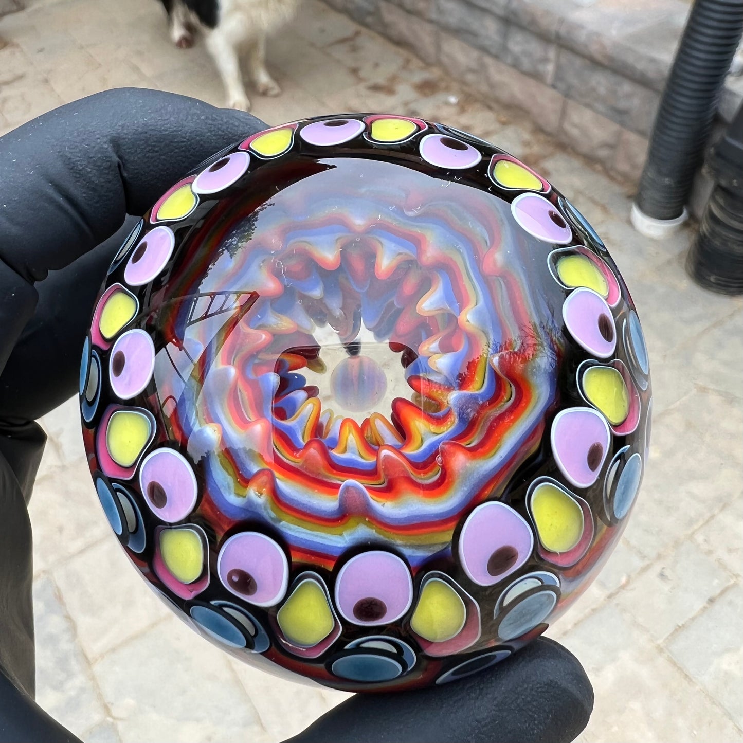6 Vortex UV Opal Eater Cave Marble