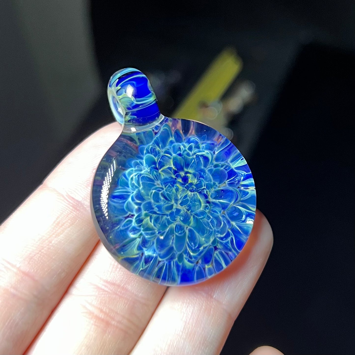 Color Burst Pendant #3
