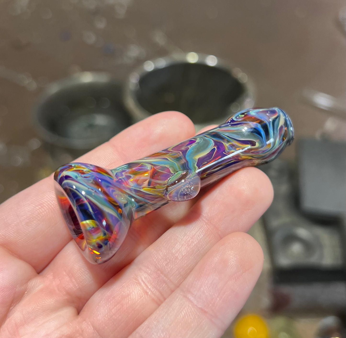 Tie Dye Mini Chillum