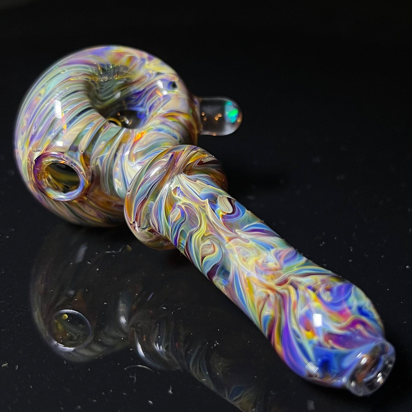 Crushed Opal Tie Dye Spoon