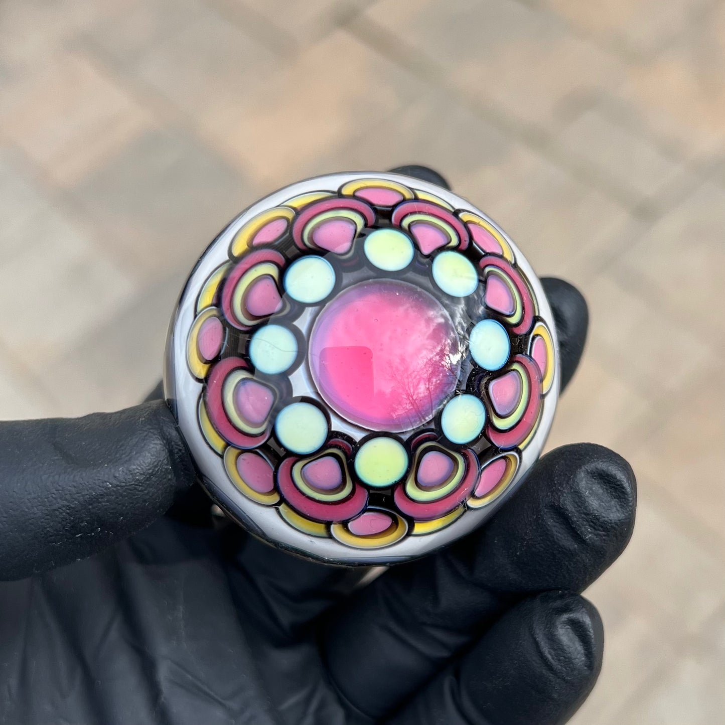 Heart Opal Vortex Marble