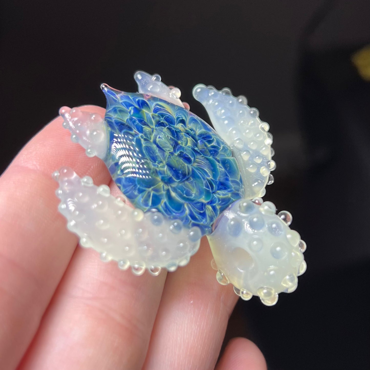 #126 UV Sea Turtle Pendant