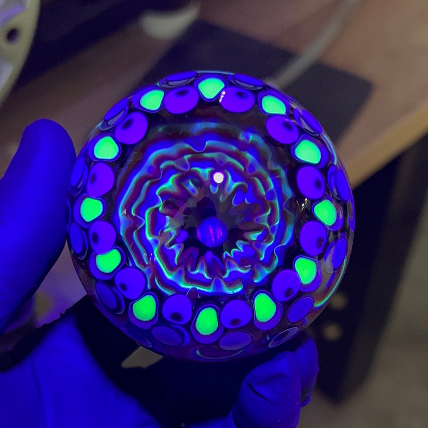 6 Vortex UV Opal Eater Cave Marble