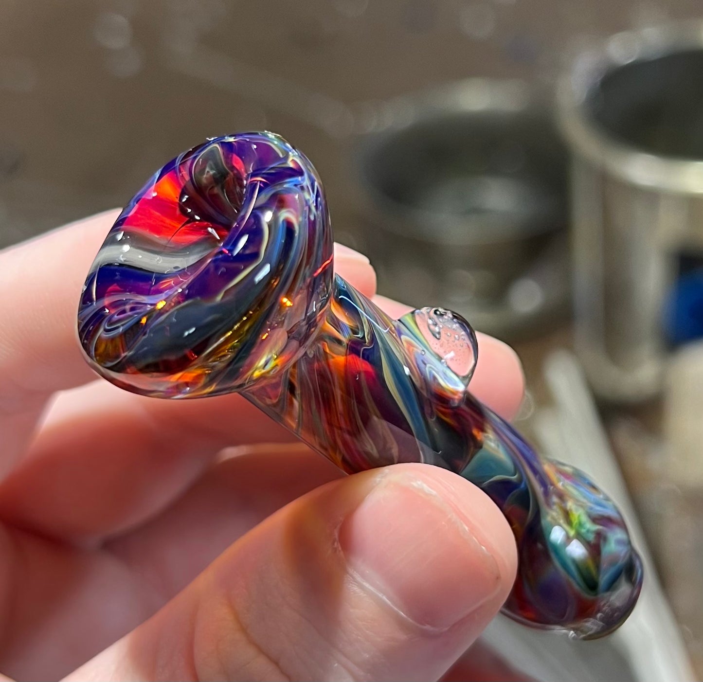 Tie Dye Mini Chillum