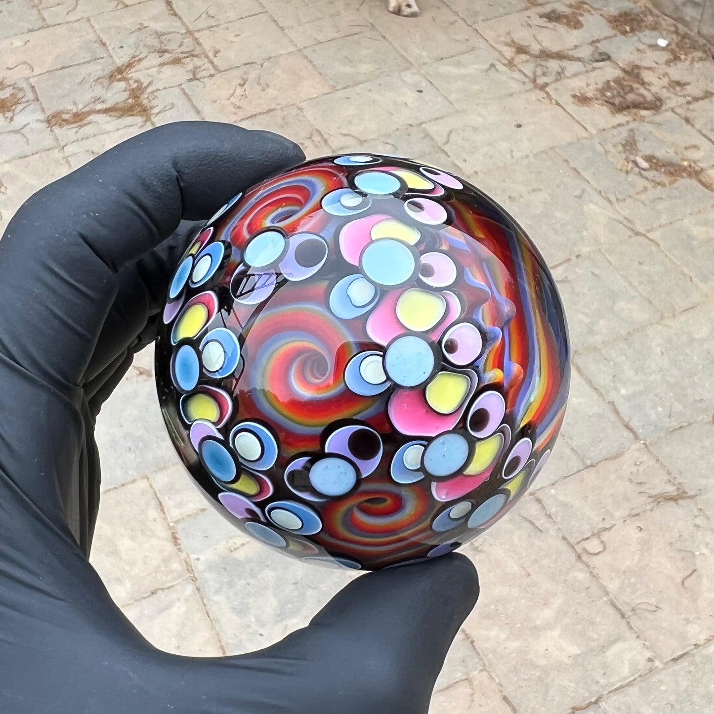 6 Vortex UV Opal Eater Cave Marble