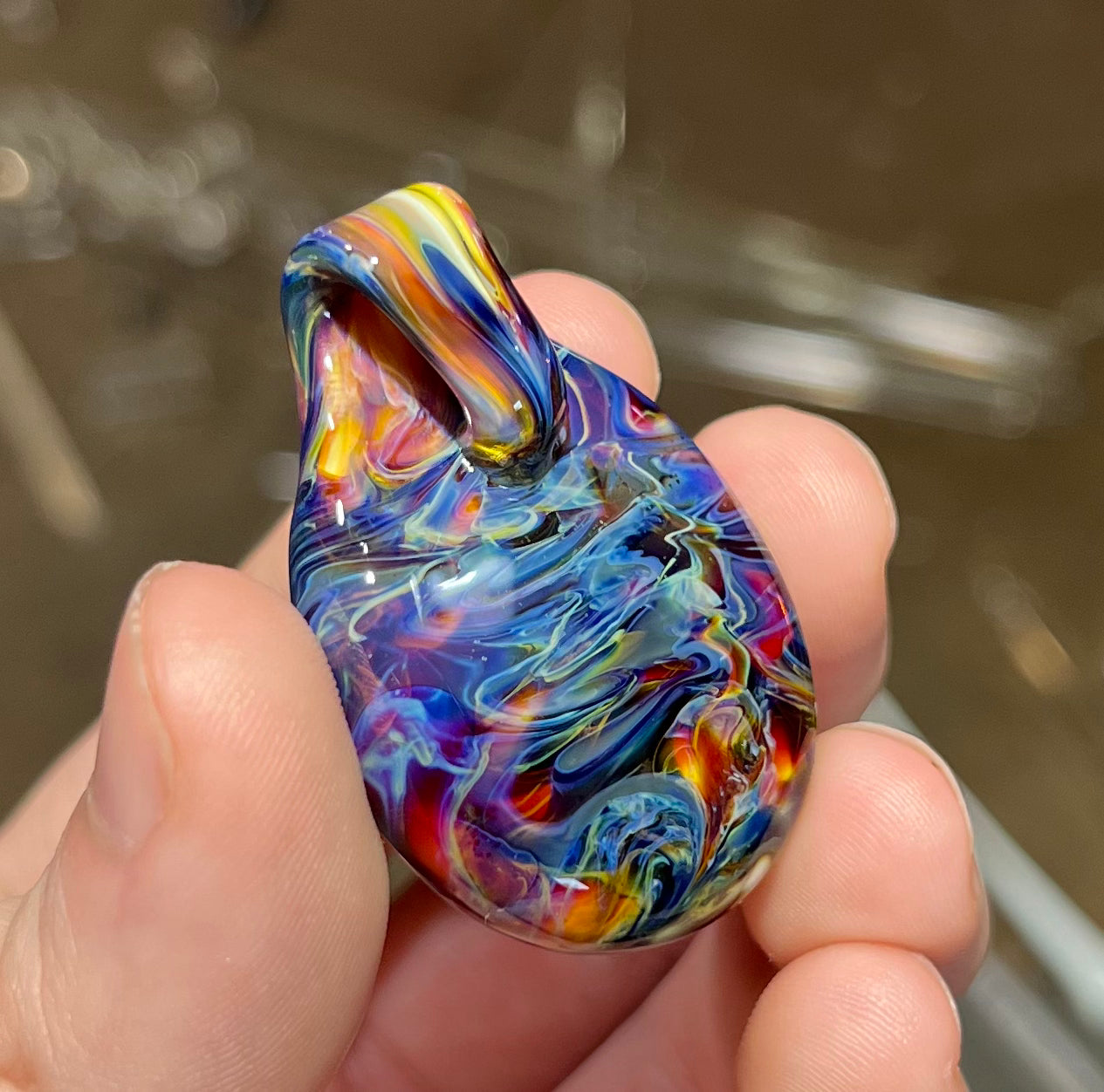 Tie Dye Pendant