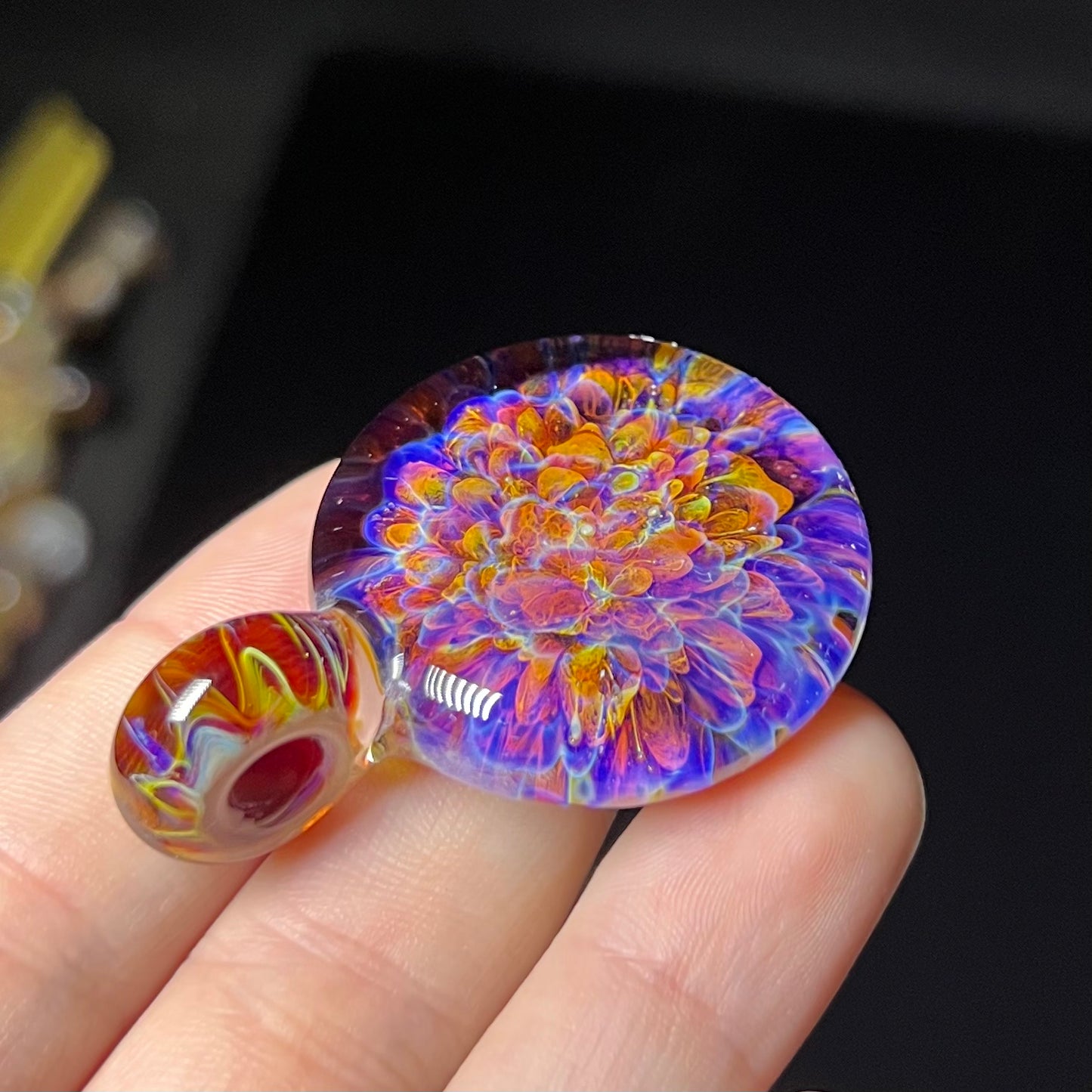 Color Burst Pendant #7