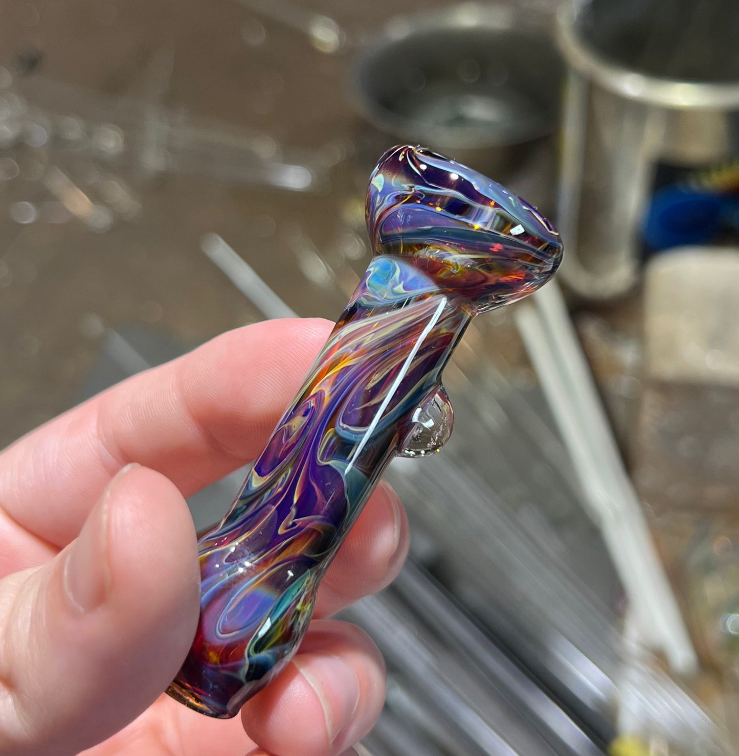 Tie Dye Mini Chillum