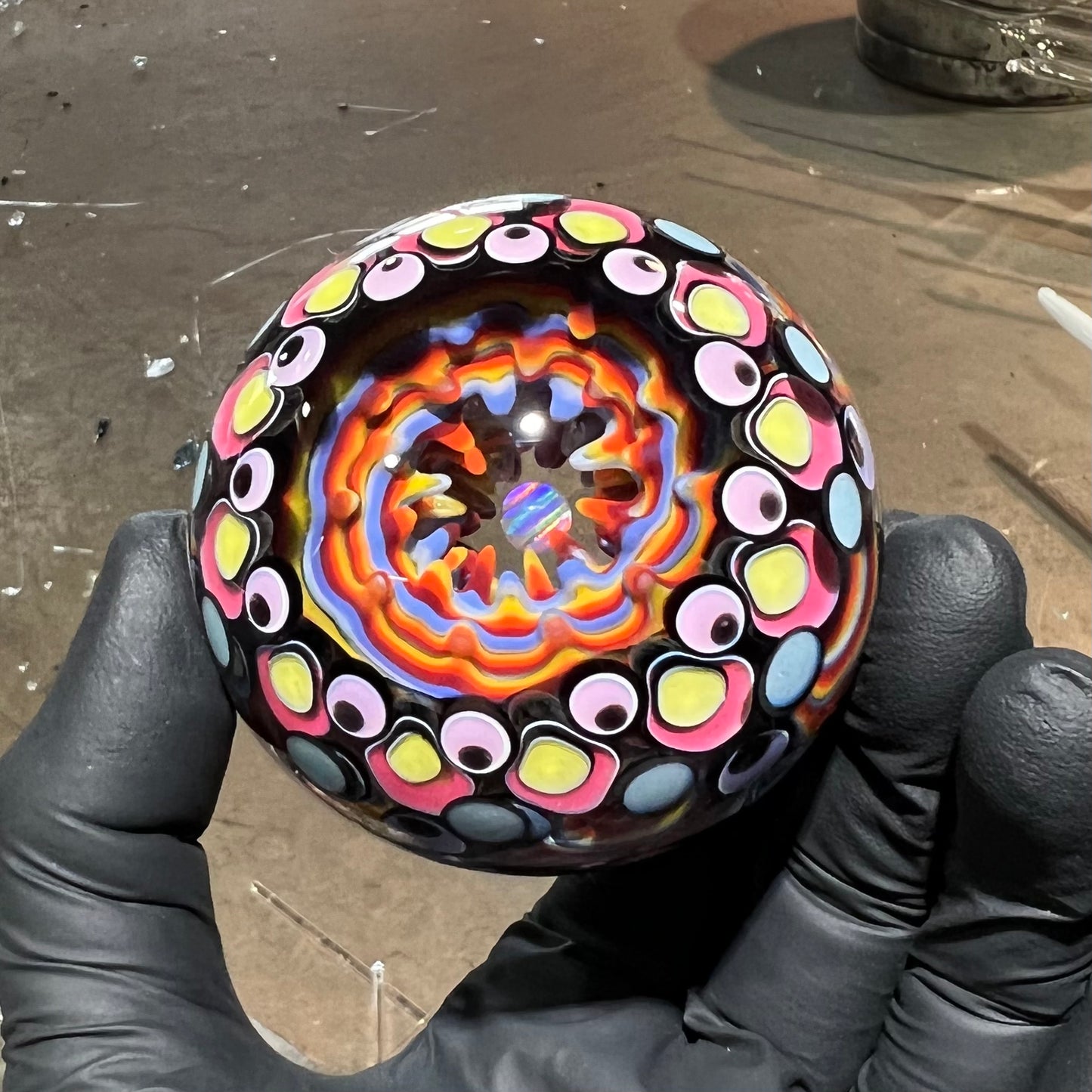 6 Vortex UV Opal Eater Cave Marble