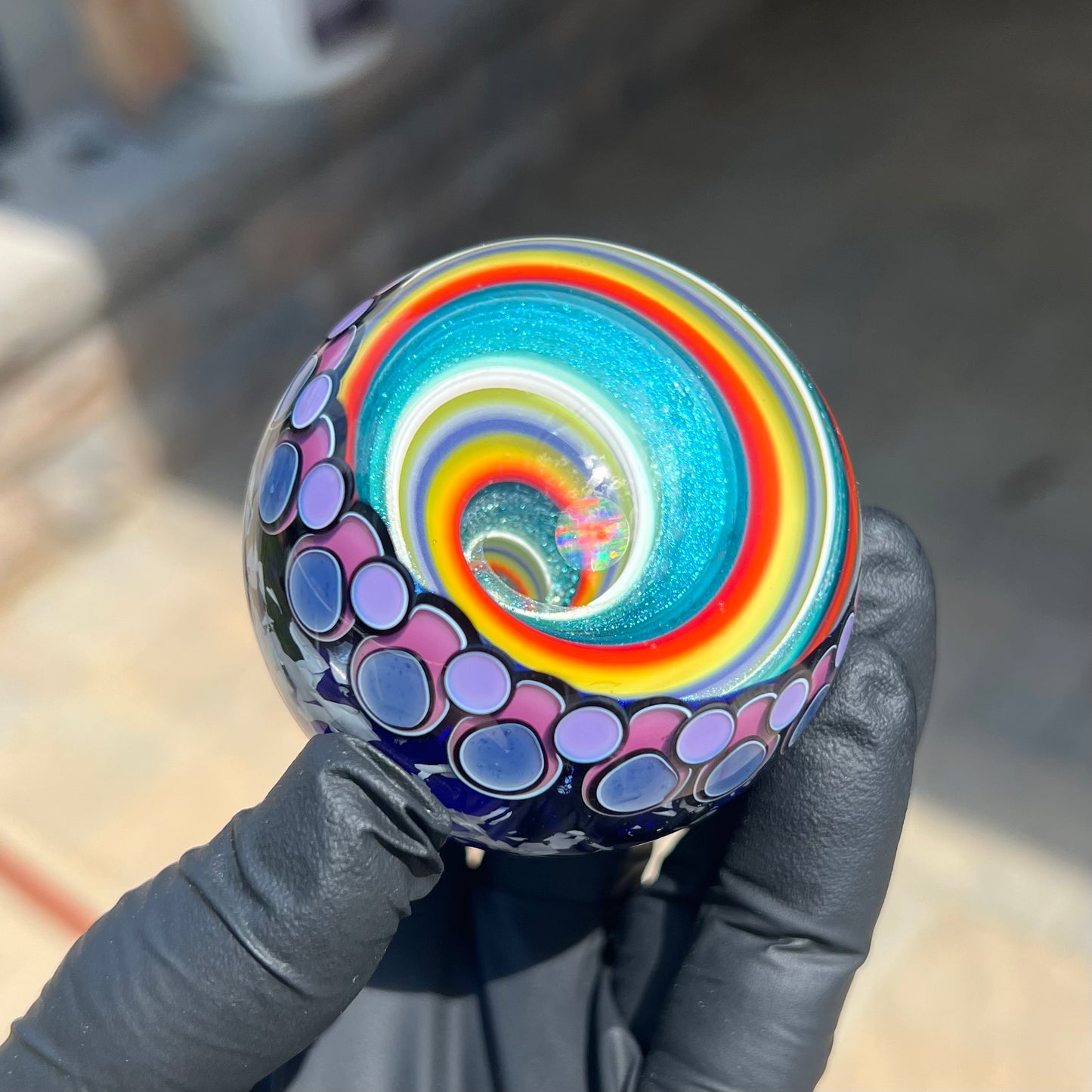 Tin Foil Tech Vortex Marble