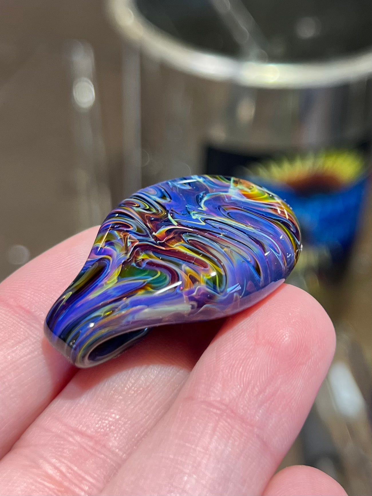 Tie Dye Pendant - B