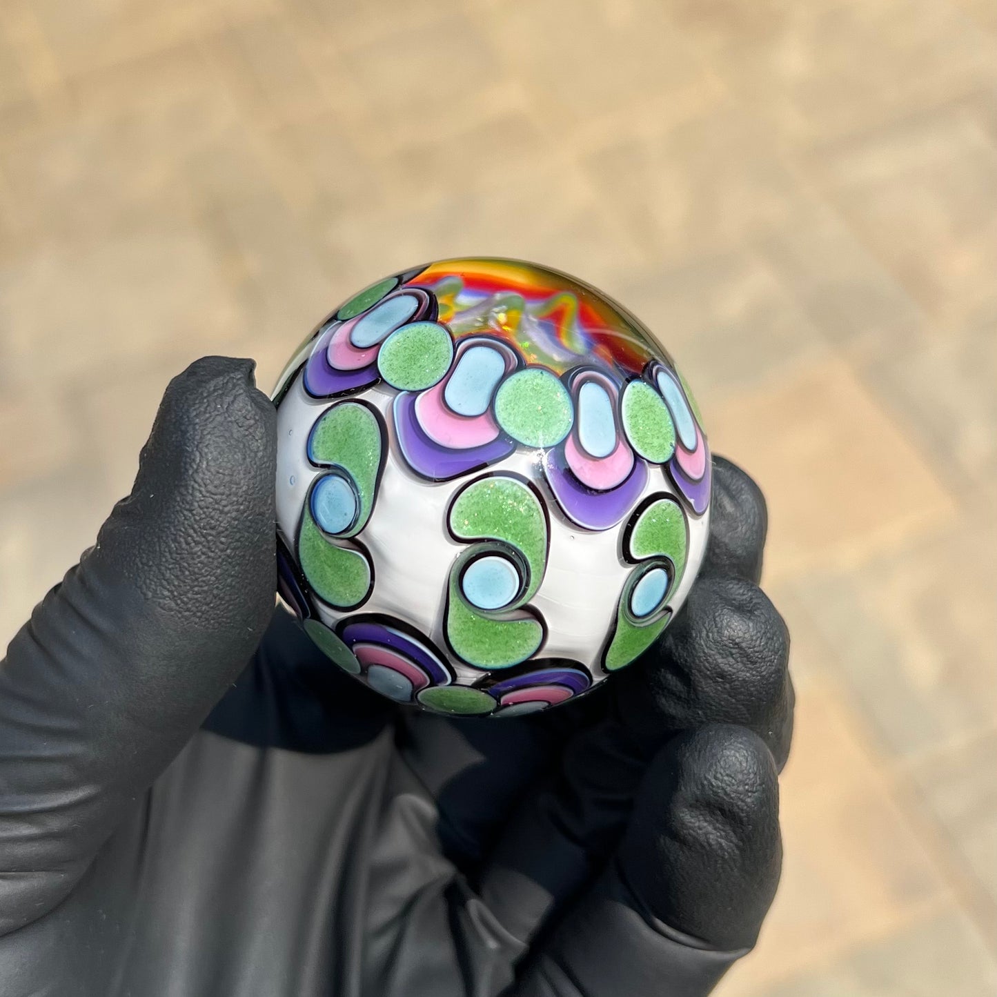 Crushed Opal Eater Cave Marble