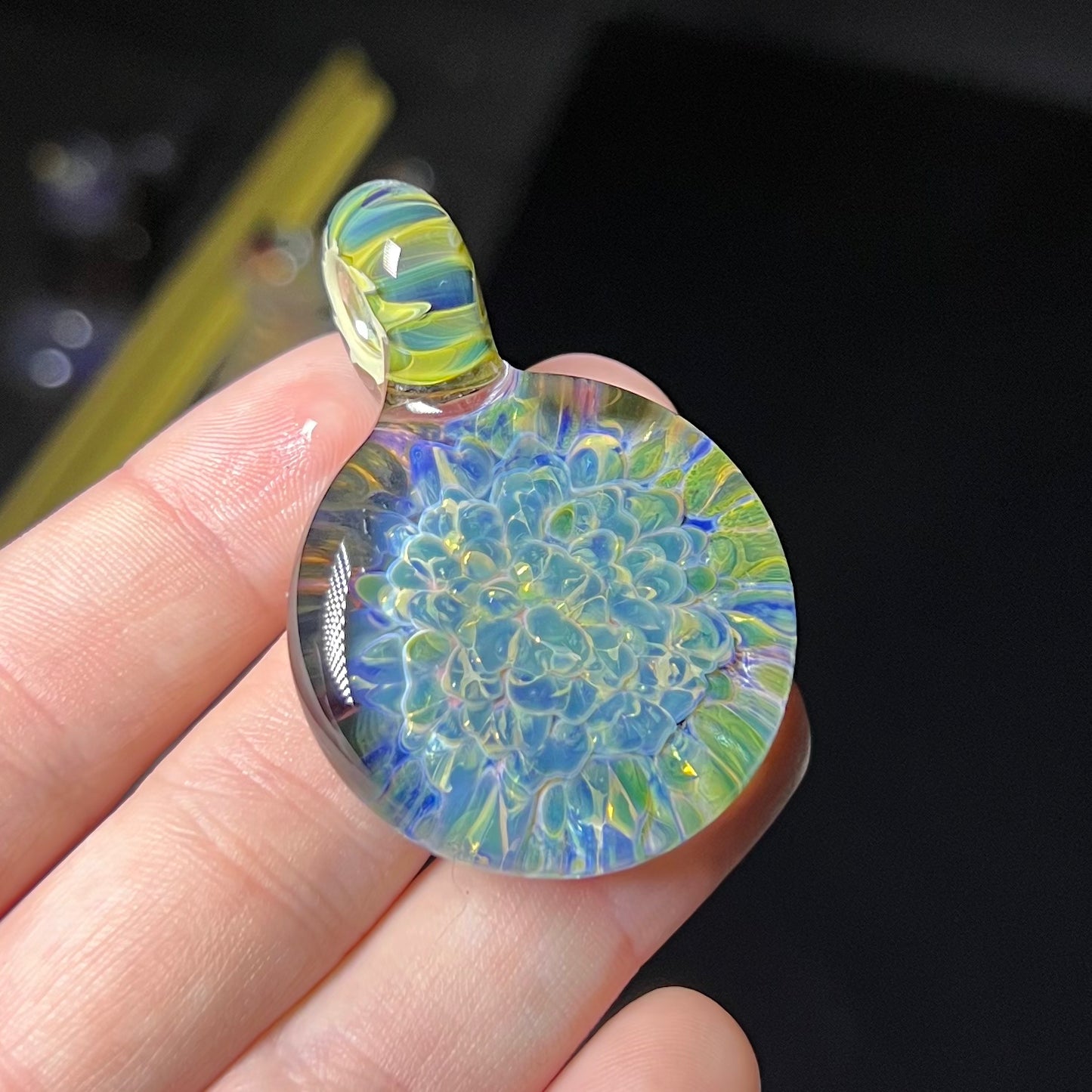 Color Burst Pendant #2