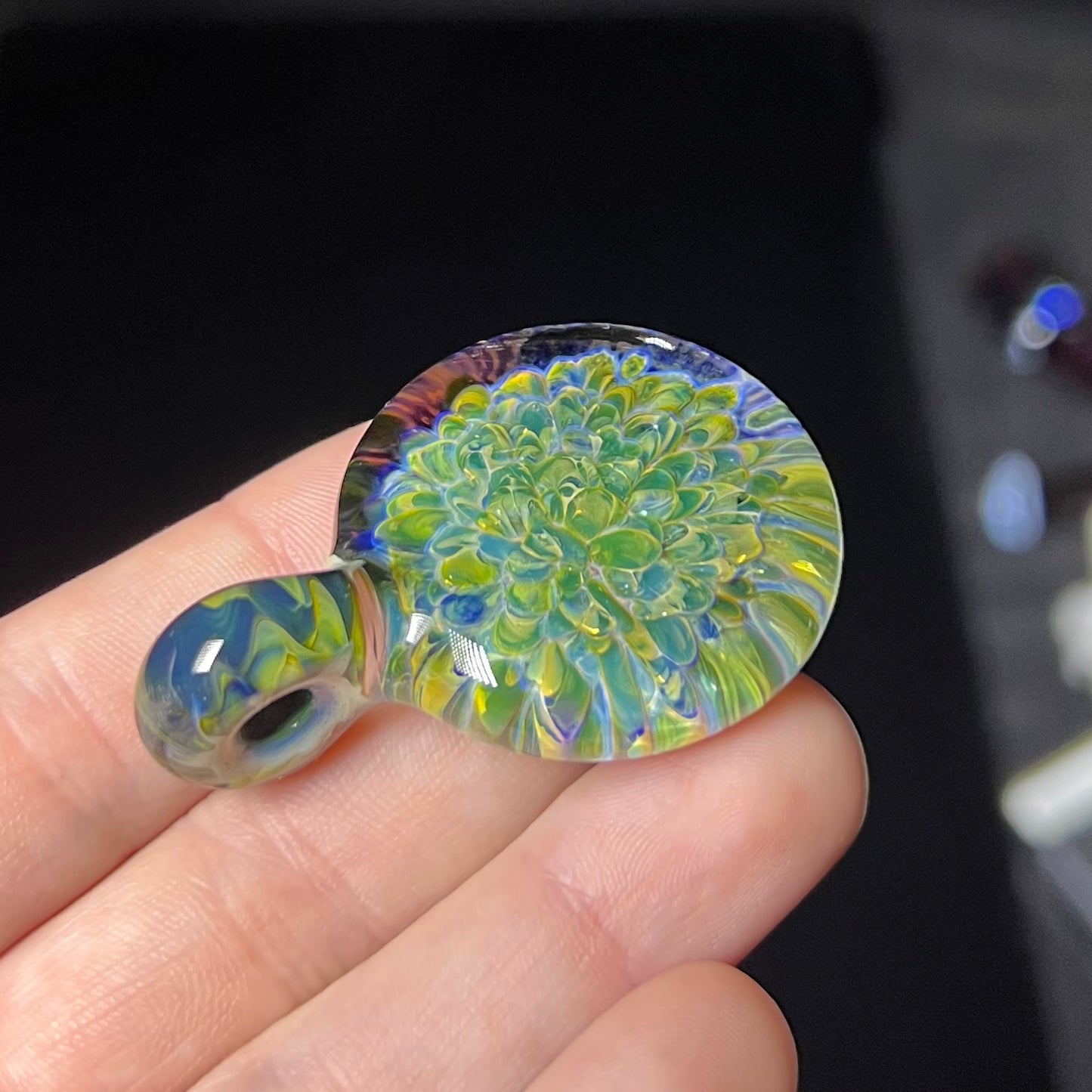 Color Burst Pendant #5