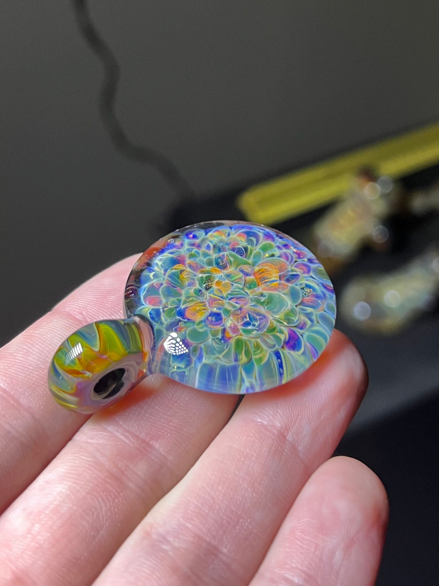 Color Burst Pendant #1A
