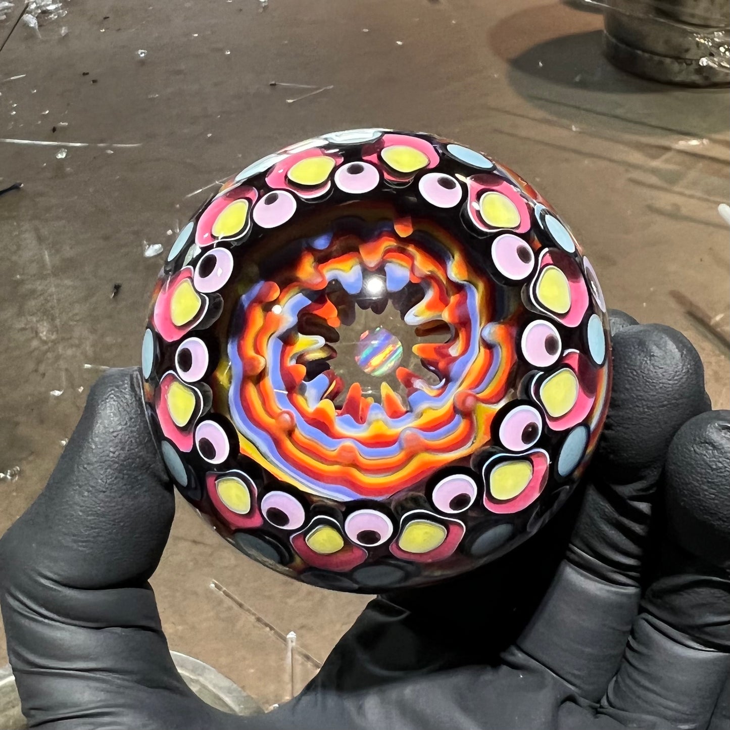 6 Vortex UV Opal Eater Cave Marble