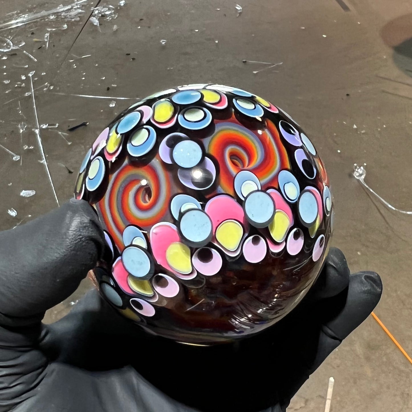 6 Vortex UV Opal Eater Cave Marble