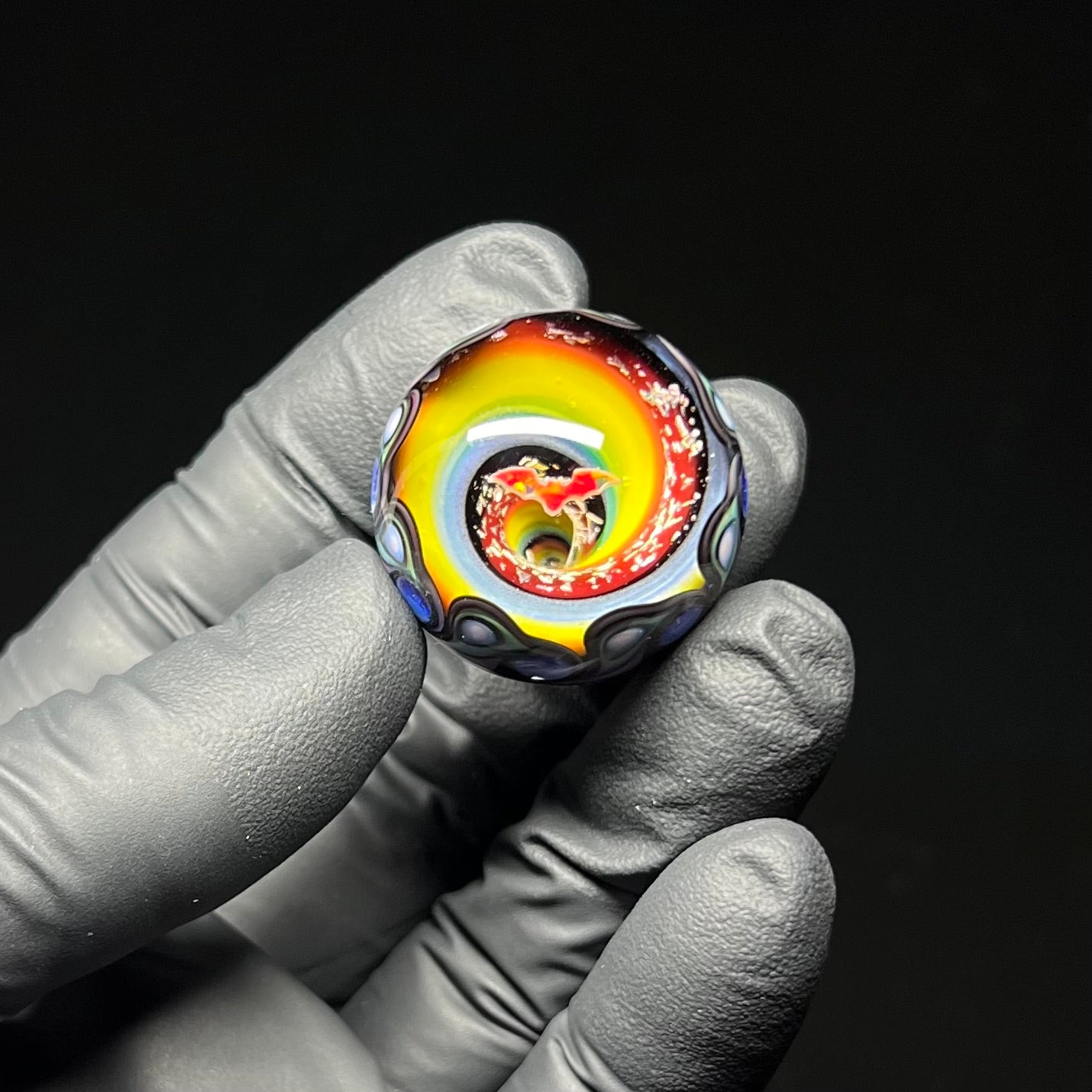 29mm UV Mini Bat Vortex Marble