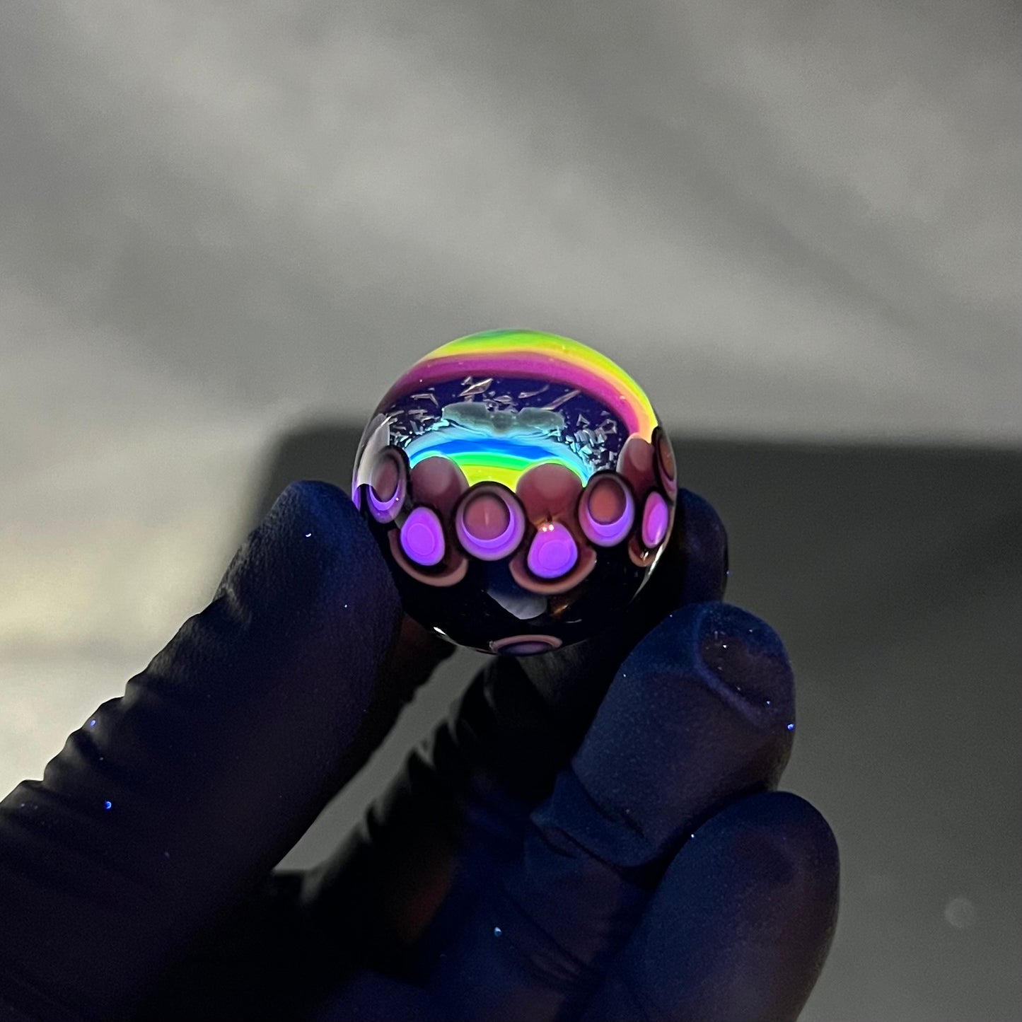 29mm UV Mini Bat Vortex Marble