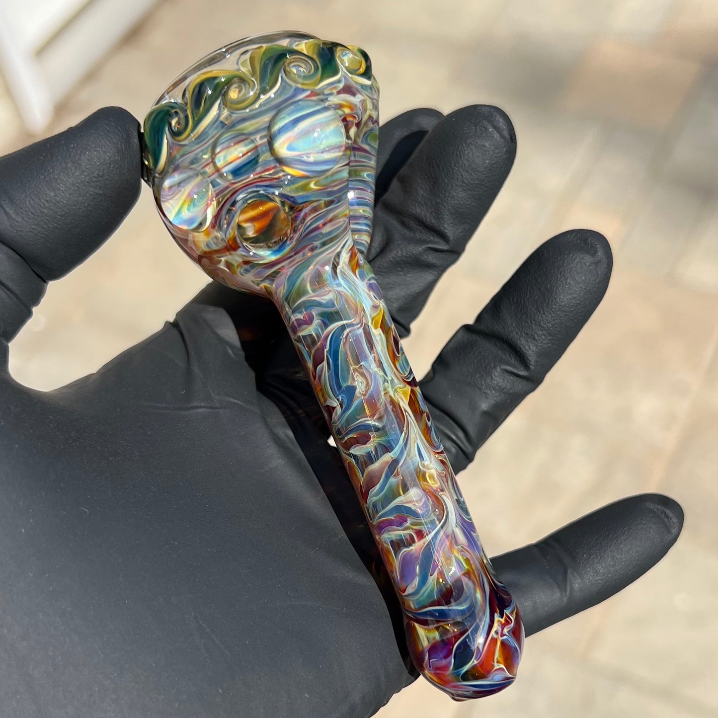 Collab Tie Dye Seascape Spoon