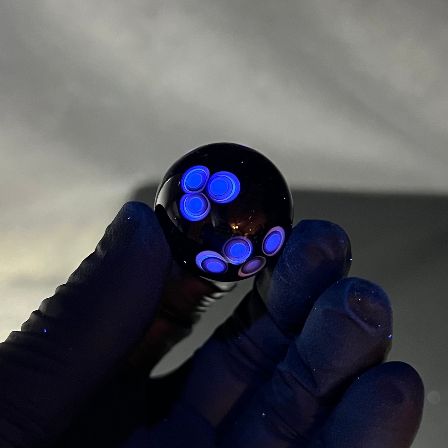 29mm UV Mini Bat Vortex Marble