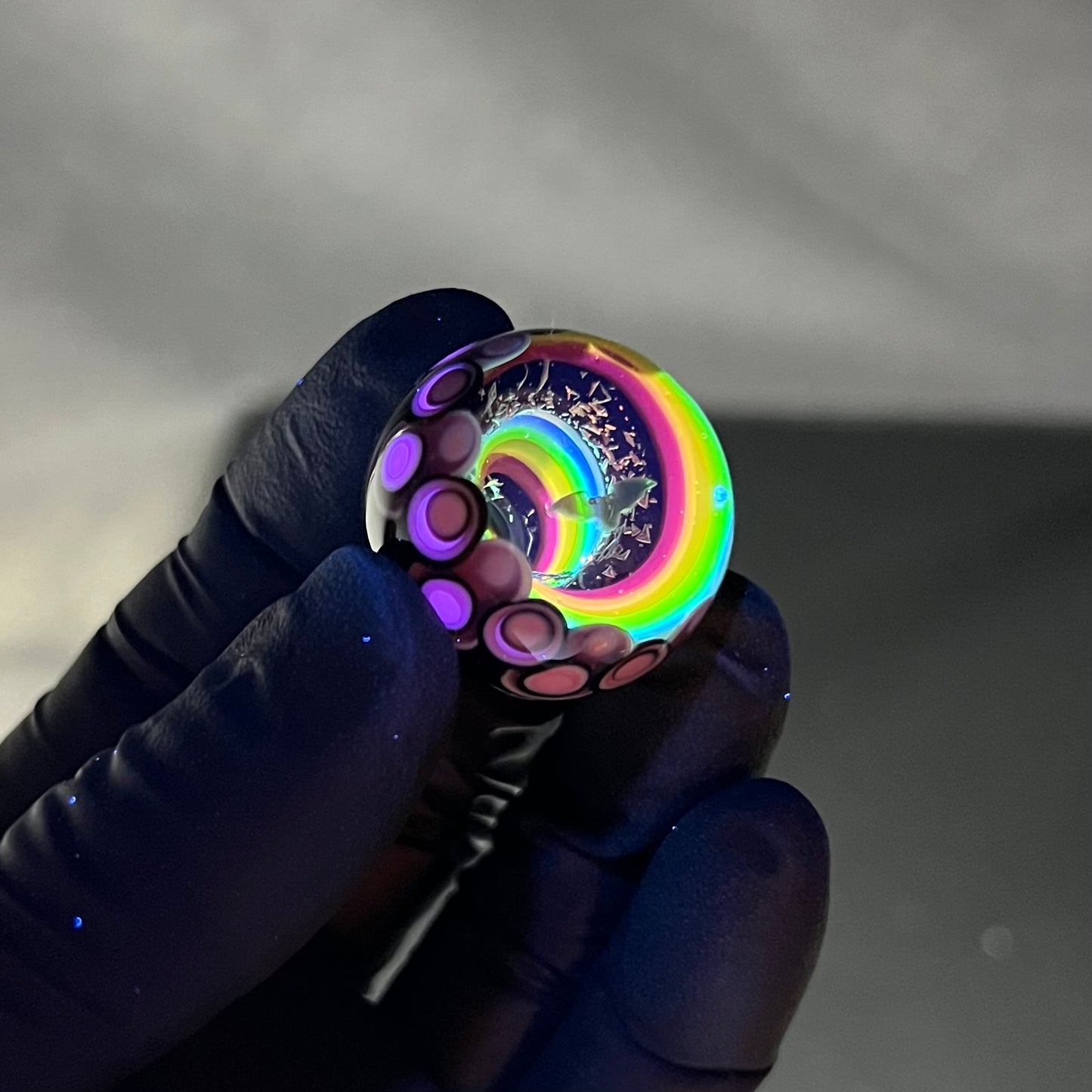 29mm UV Mini Bat Vortex Marble