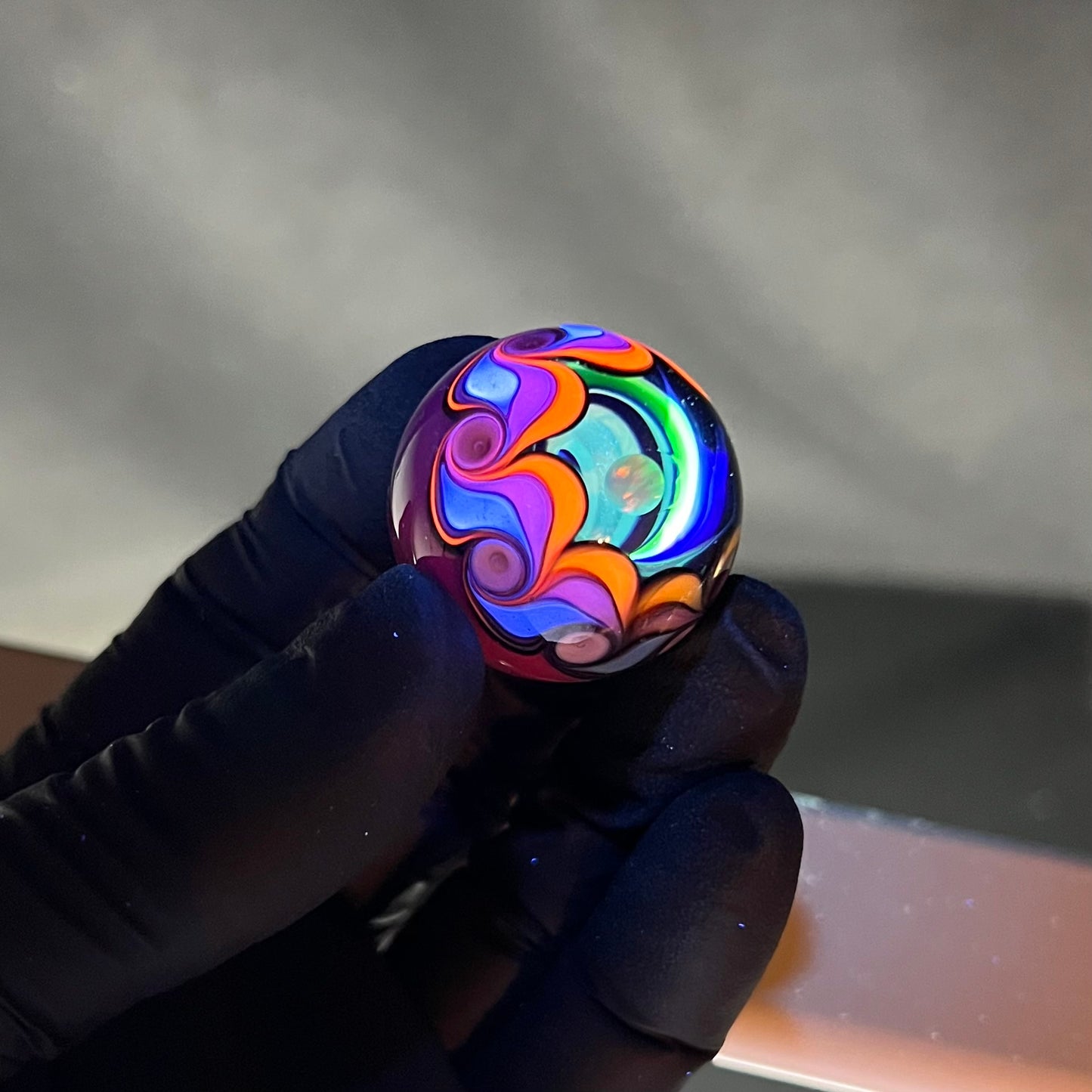 31mm UV Mini Vortex Marble