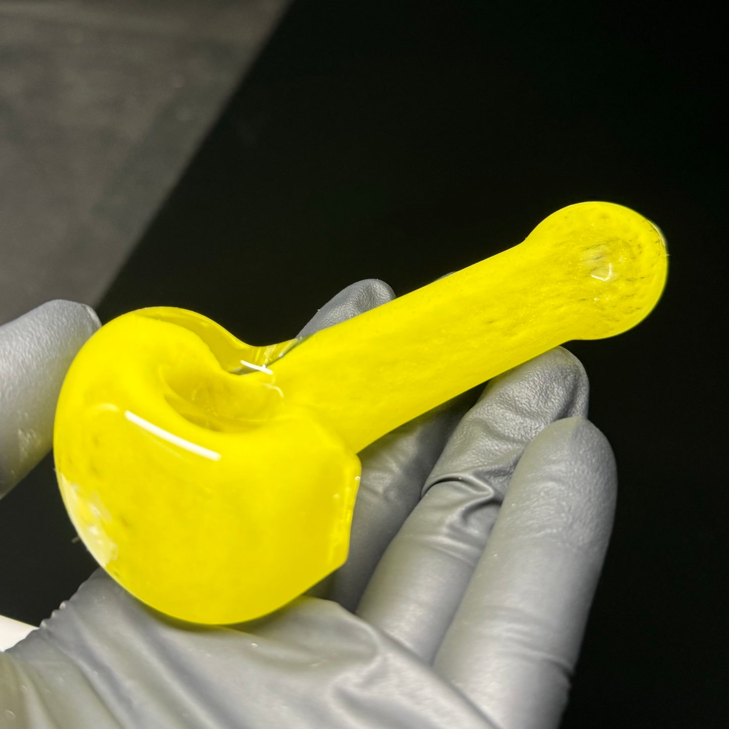 Yellow Frit Spoon