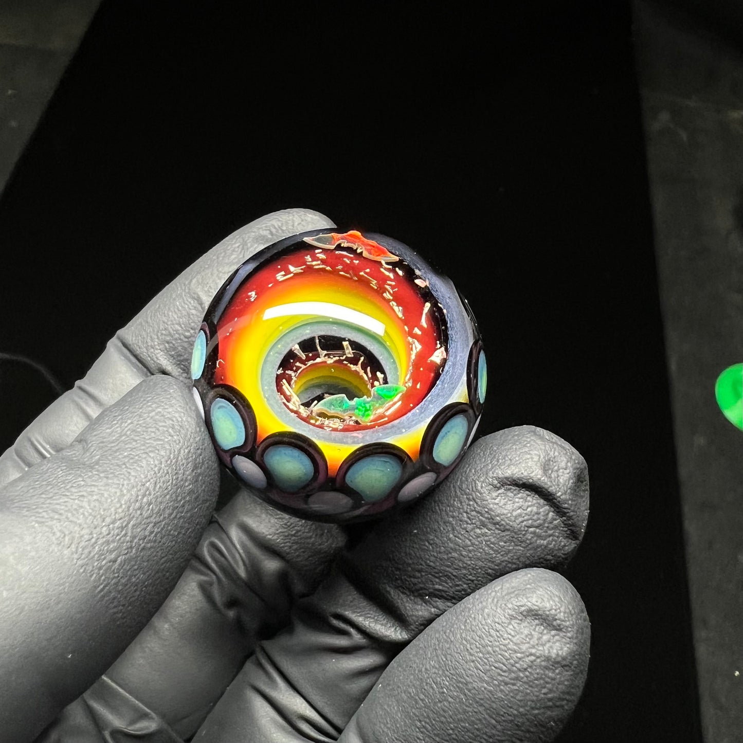 32mm UV Mini Bat Vortex Marble