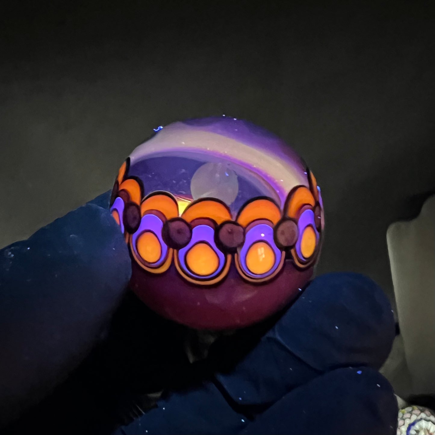 32mm UV Mini Vortex Marble