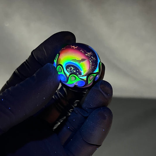 29mm UV Mini Bat Vortex Marble