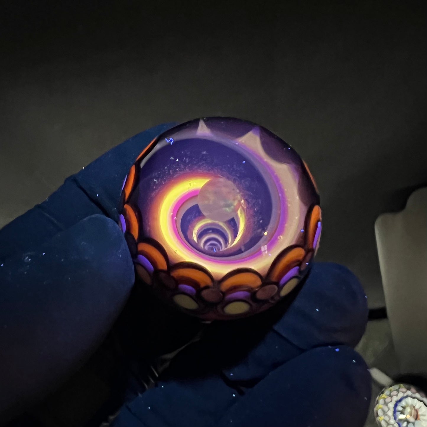 32mm UV Mini Vortex Marble