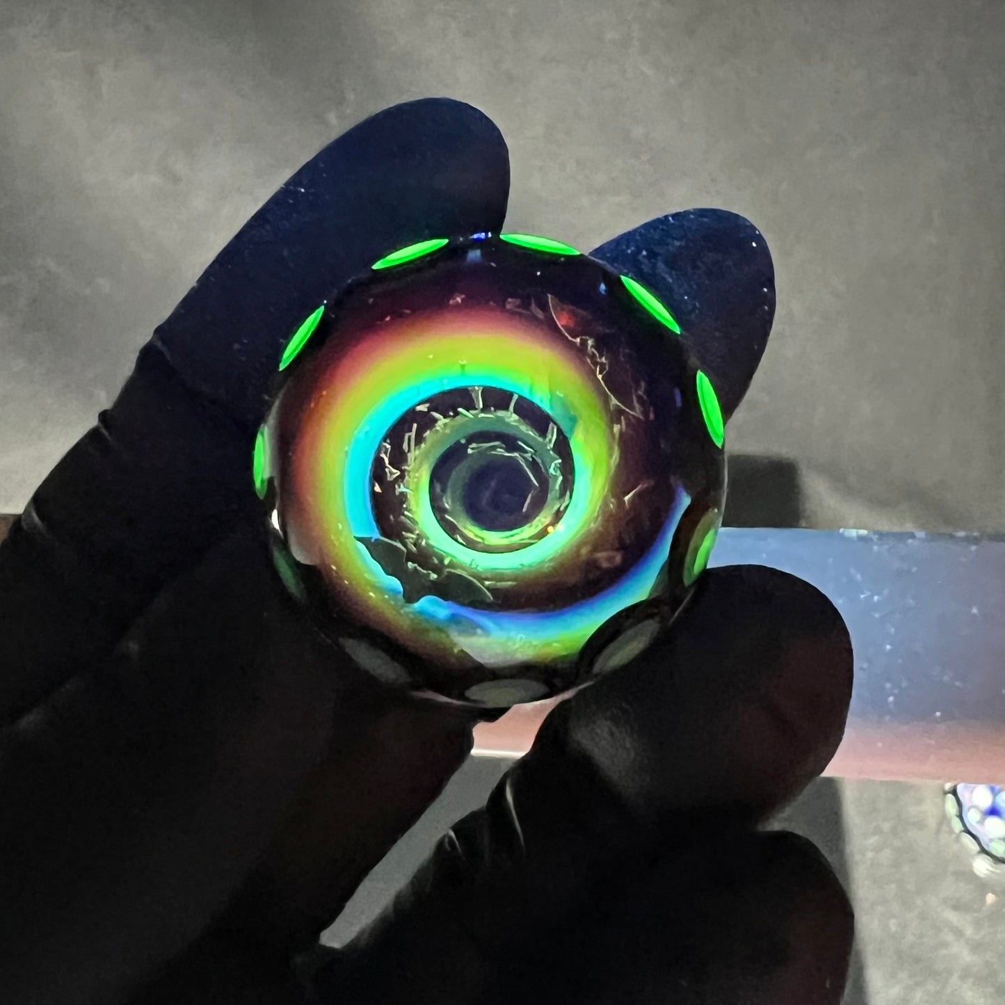 32mm UV Mini Bat Vortex Marble